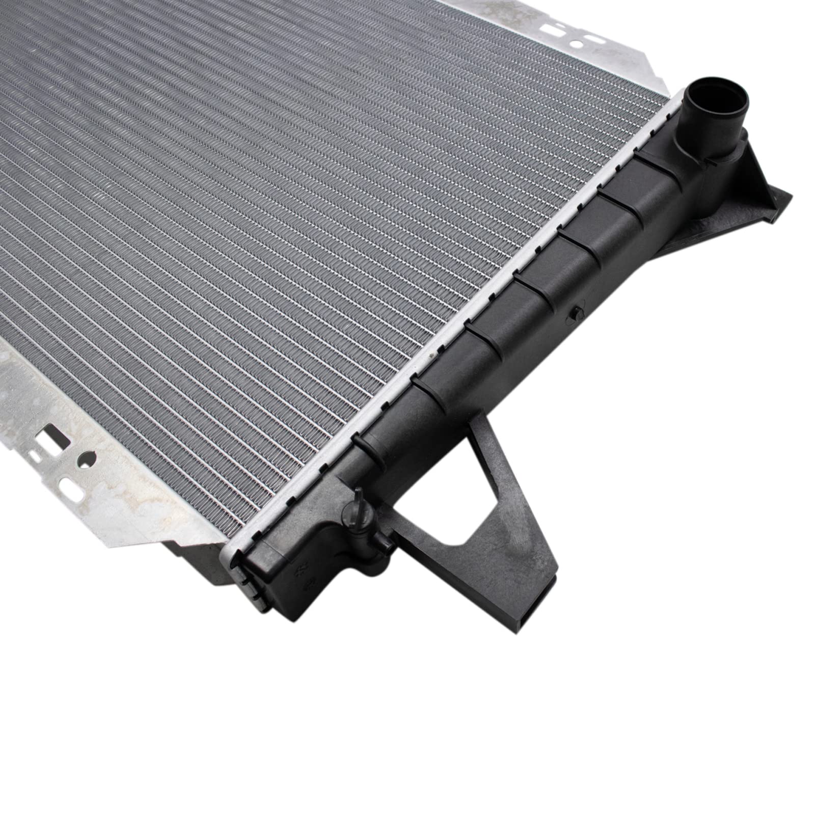 Trq Radiator Assembly Aluminum Core Compatible With 85-96 Ford Bronco 90-97 F Super Duty F-150 F-250 97 F-250 Hd 85-97 F-350 88-