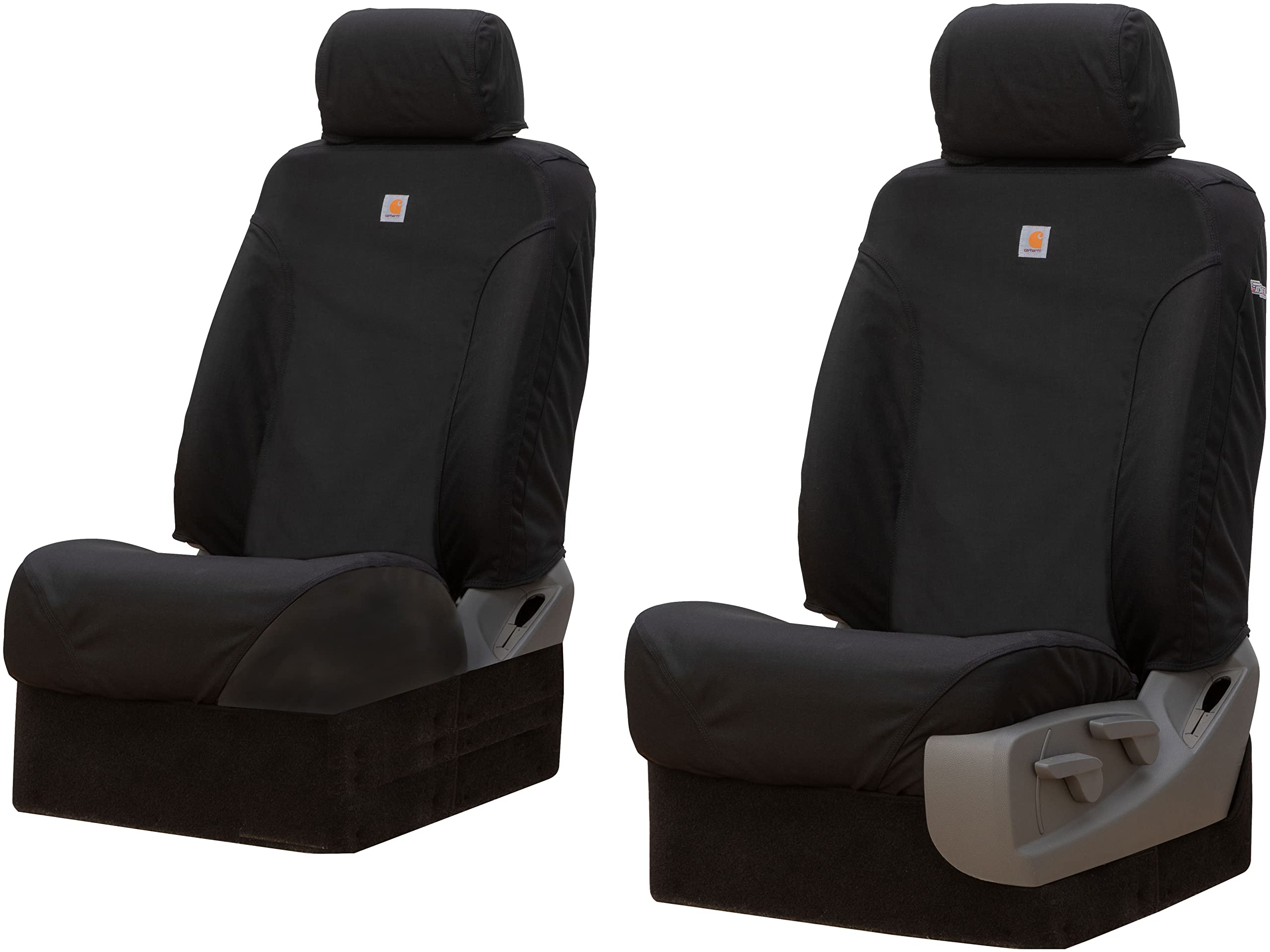 Covercraft Carhartt Super Dux SeatSaver Custom Seat Covers | SSC2403COBK | 1st Row Bucket Seats | Compatible with 20092015 Toyo