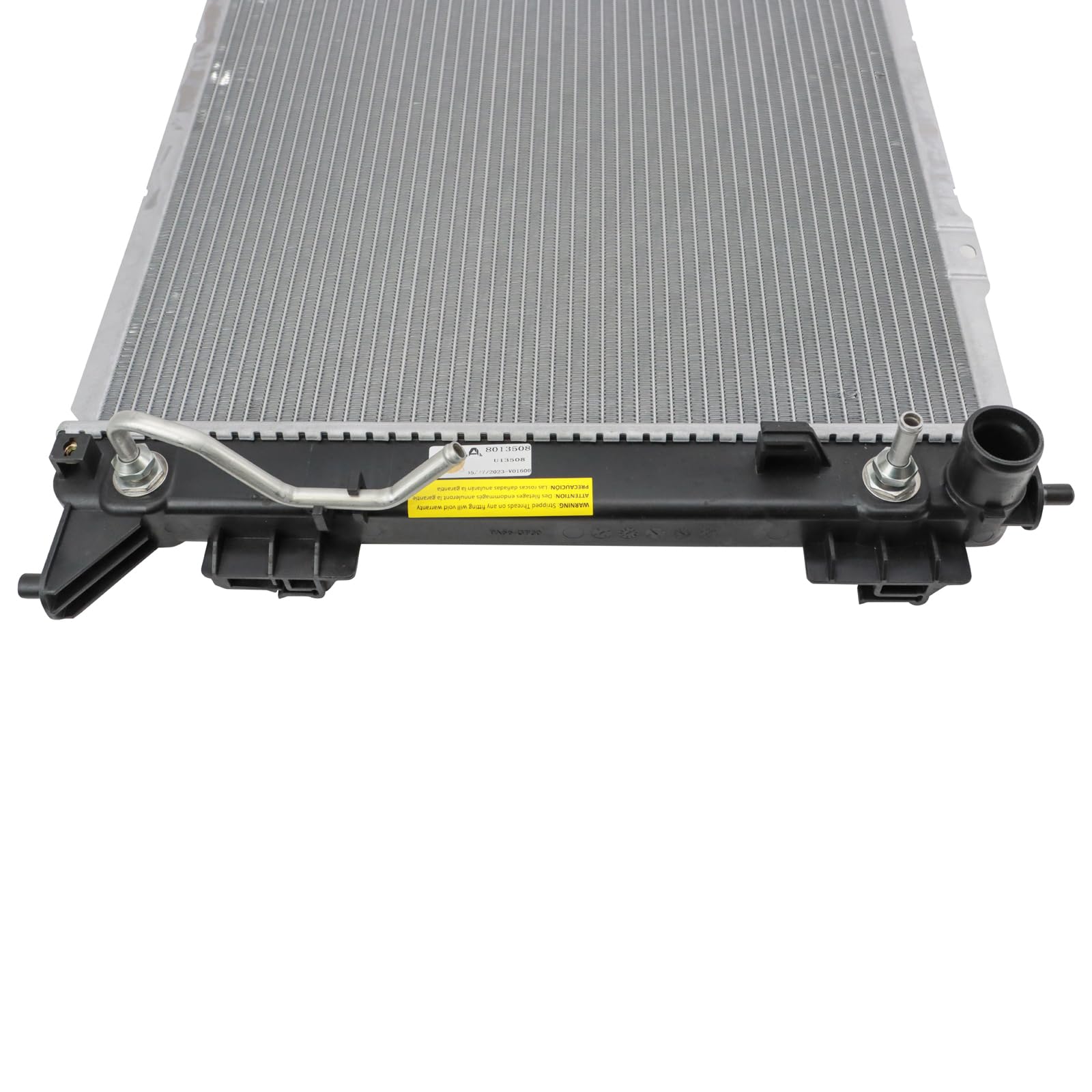 Trq Radiator Assembly Aluminum Core Compatible With 15-21 Kia Sedona Cu13508