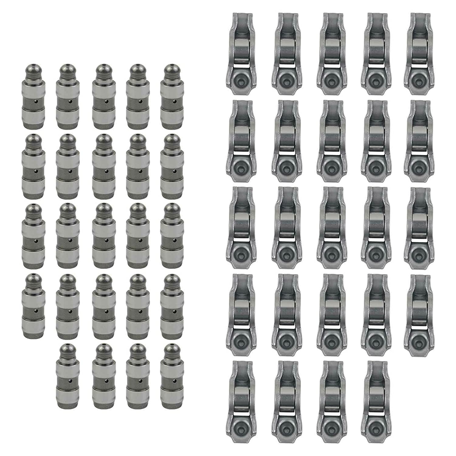 GELUOXI Rocker Arm Valve Lifter Timing Chain Head Gasket Kit Replacement for 2011-2015 Chrysler Jeep Dodge Ram 3.6L 5184352AF, 5