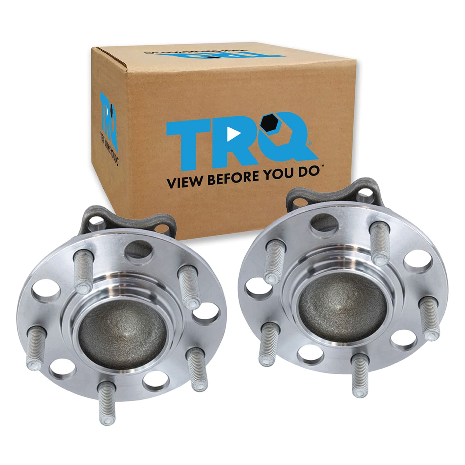 Trq Rear Wheel Hub Bearings Assembly Set Compatible With 2018-2020 Mitsubishi Eclipse Cross 2013-2020 Outlander Outlander Sport