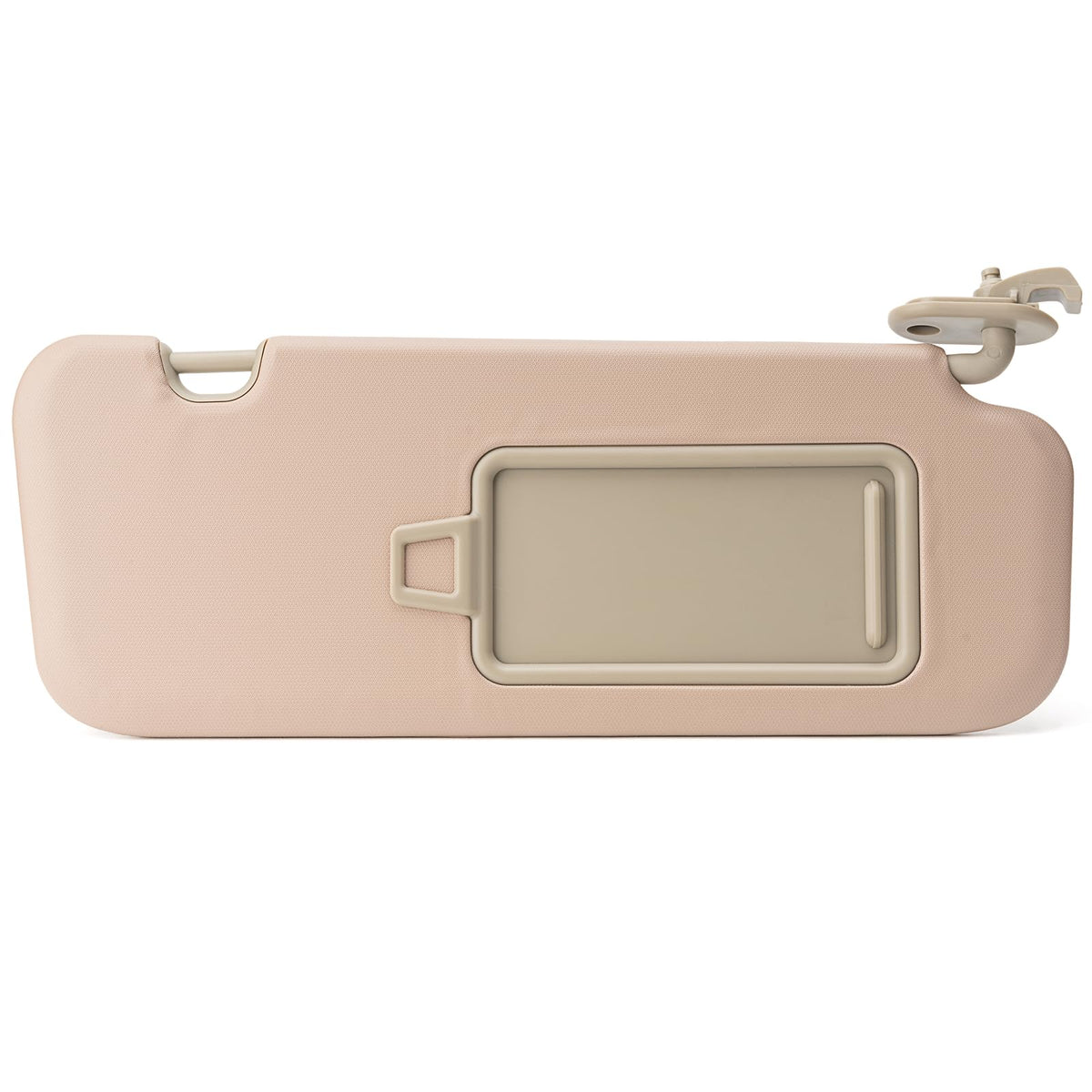 Xiaoyudou Right Passenger Side Sun Visor Compatible with 2017 2018 2019 Hyundai Elantra AD Replaces # 85220-F0100TTX (Beige)