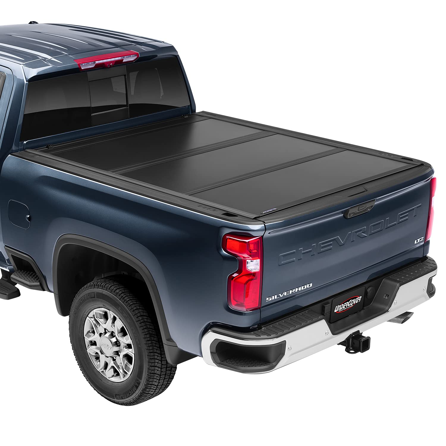 Realtruck Undercover Ultra Flex Hard Folding Truck Bed Tonneau Cover | Ux12026 | Fits 2020-2025 Chevy/Gmc Silverado/Sierra 2500/3500Hd 8' 2' Bed (98.2')