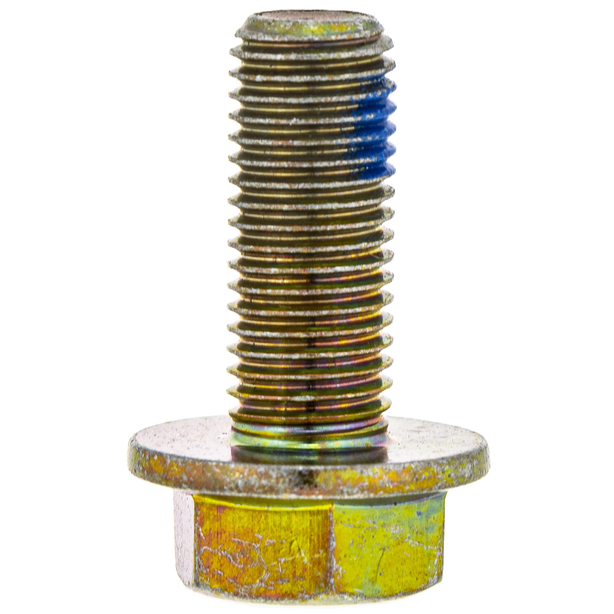 Polaris Gem Bolt With Patch, 10 Mm X 1.25 Mm X 25 Mm, Genuine Oem Part 7518760, Qty 1