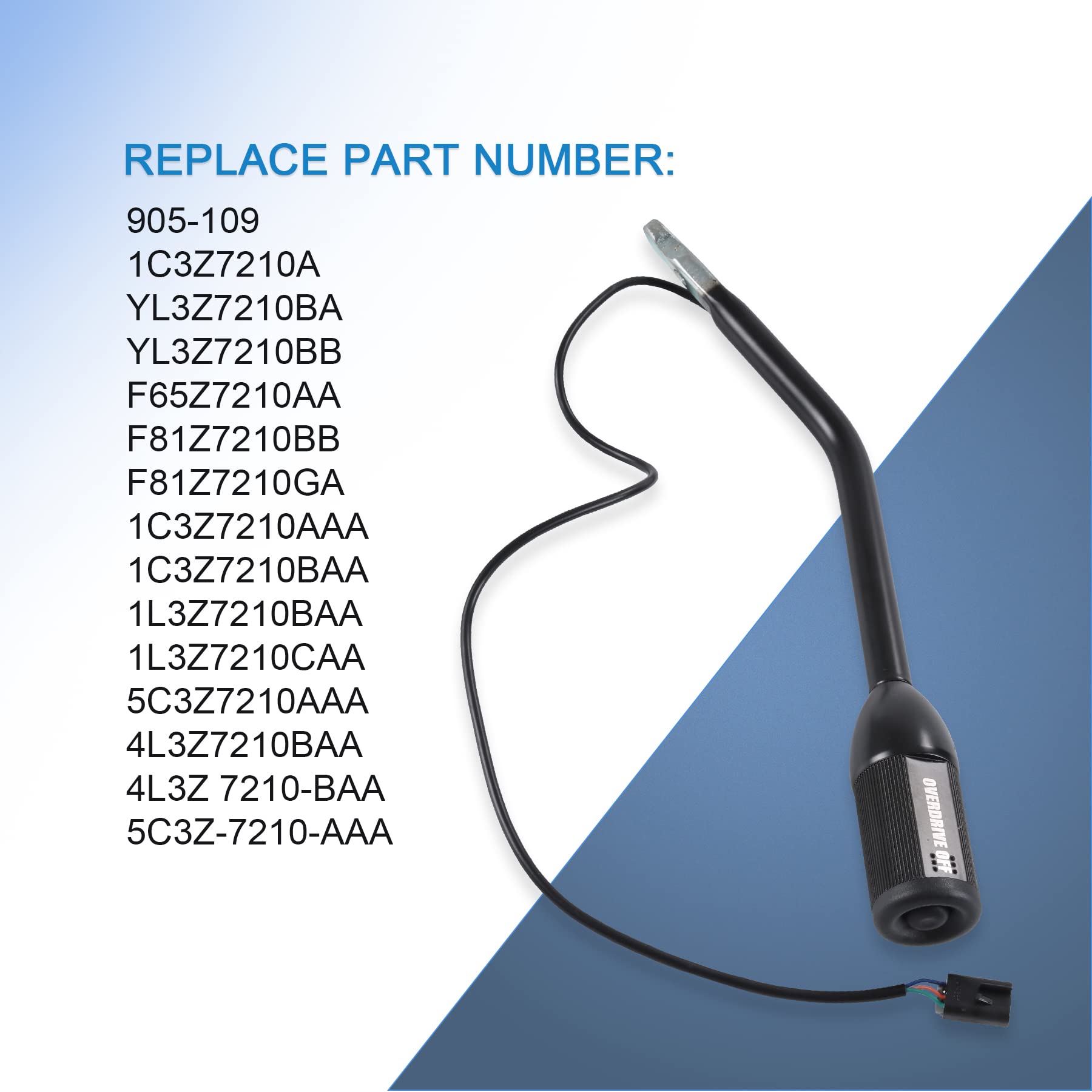 Jdmspeed Automatic Transmission Shift Lever 905-109 Replacement For Ford E150 E250 E350 E450 F150 F250 F350 Excursion Lincoln Navigator Replace 5C3Z-7210-Aaa 4L3Z-7210-Baa 1C3Z7210A