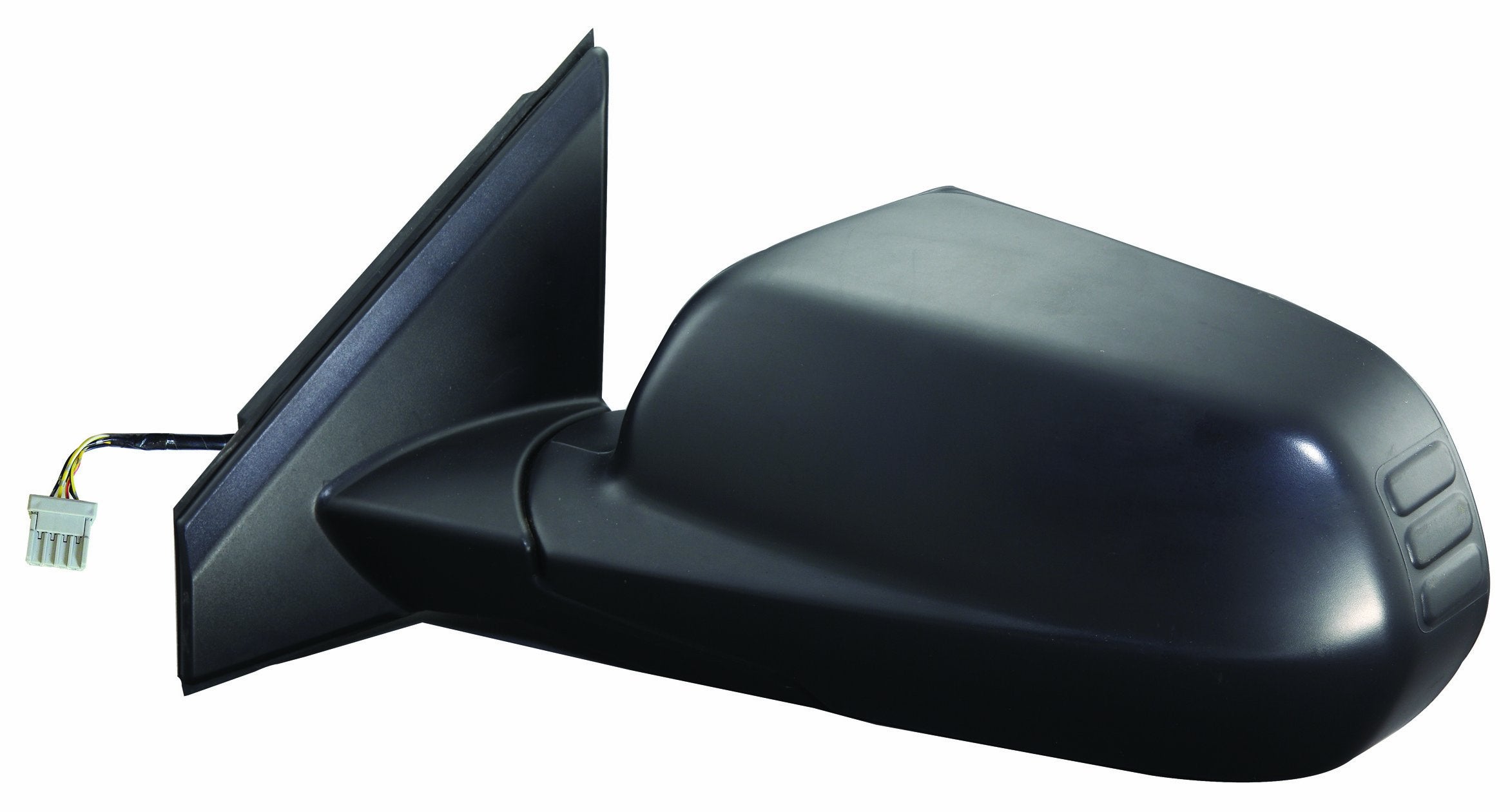 Fit System 63028H Driver Side Mirror For Honda Cr-V Ex-L Model, Black, Ptm, Foldaway, Heated Power