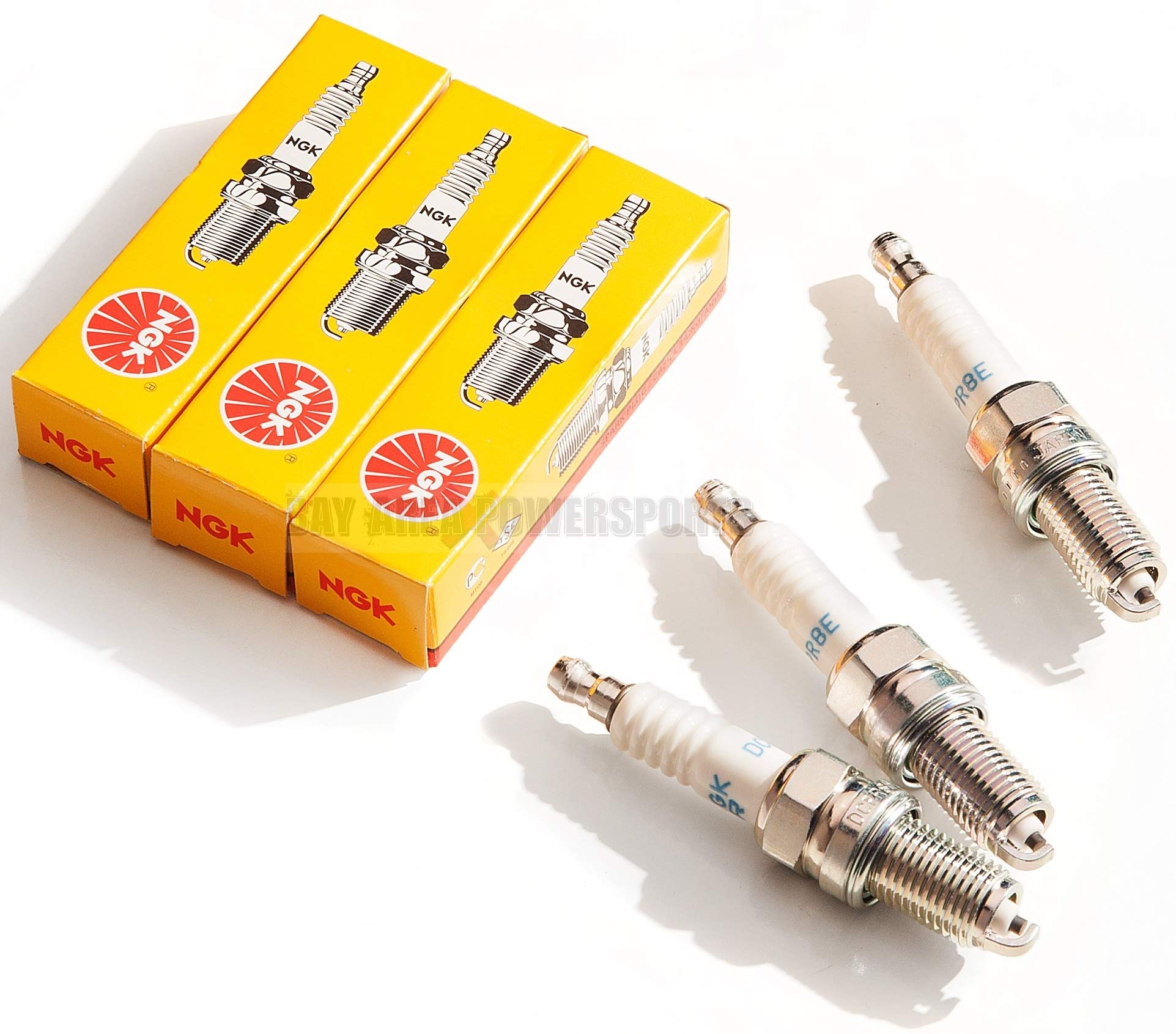 Ngk 4339 Dcpr8E Seadoo 4-Tec Spark Plug Set All 130 155 185 215 255 260 Rxp Rxt X Gti Gtx Wake Gts Gti 3 Pack