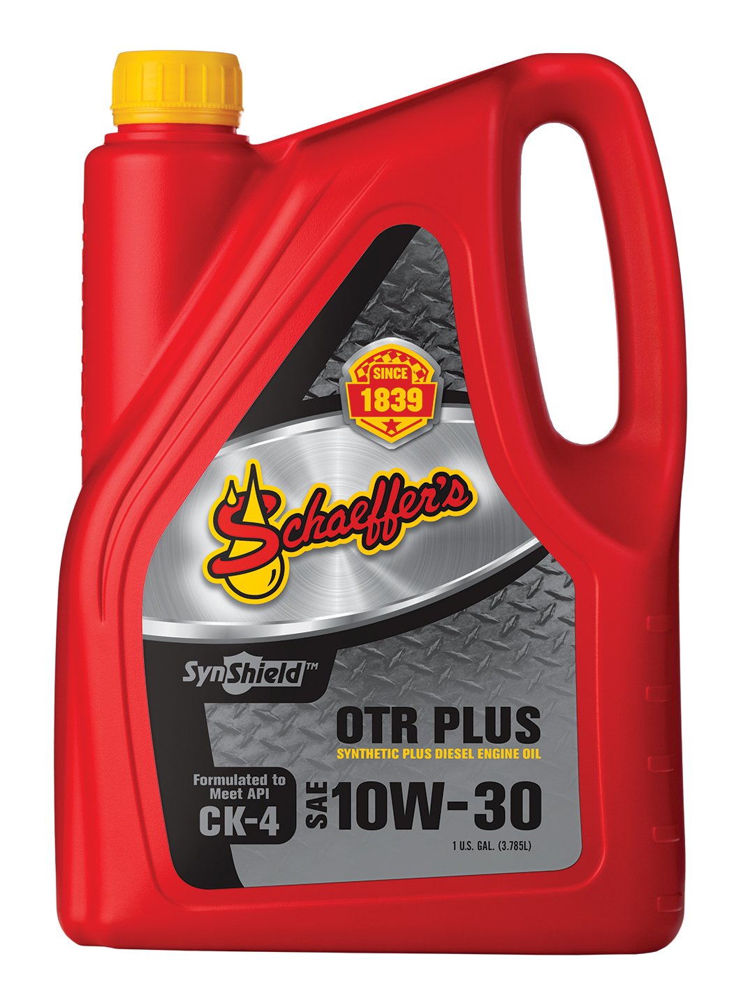 Schaeffer Manufacturing Co. 0711Ck4-006S Synshield Otr Plus Diesel Engine Oil 10W-30, 1-Gallon Bottle