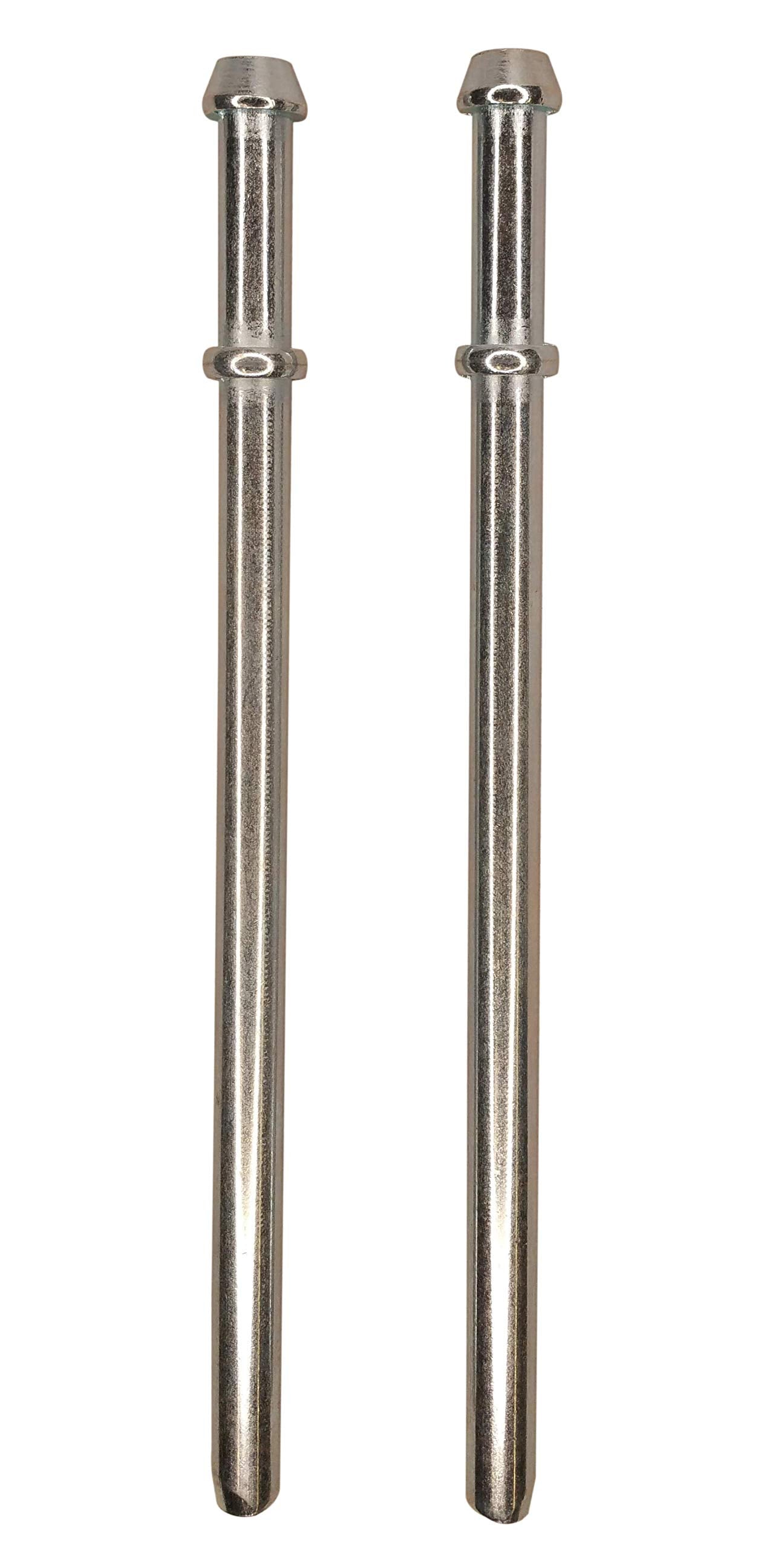 -2 Pack- Straight Universal Weld In Place Exhaust Hanger Rod - Made In The Usa