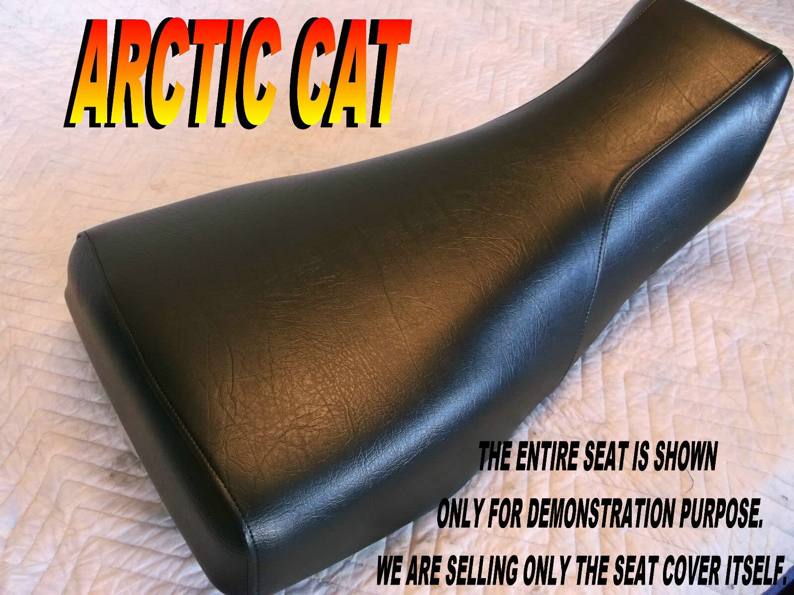 Seat Cover Vinyl Custom Fit 4-Way Stretch Marine, Arctic Cat Atv 1996-2005 Bearcat Trv 250 300 400 454 500, 342 Rear