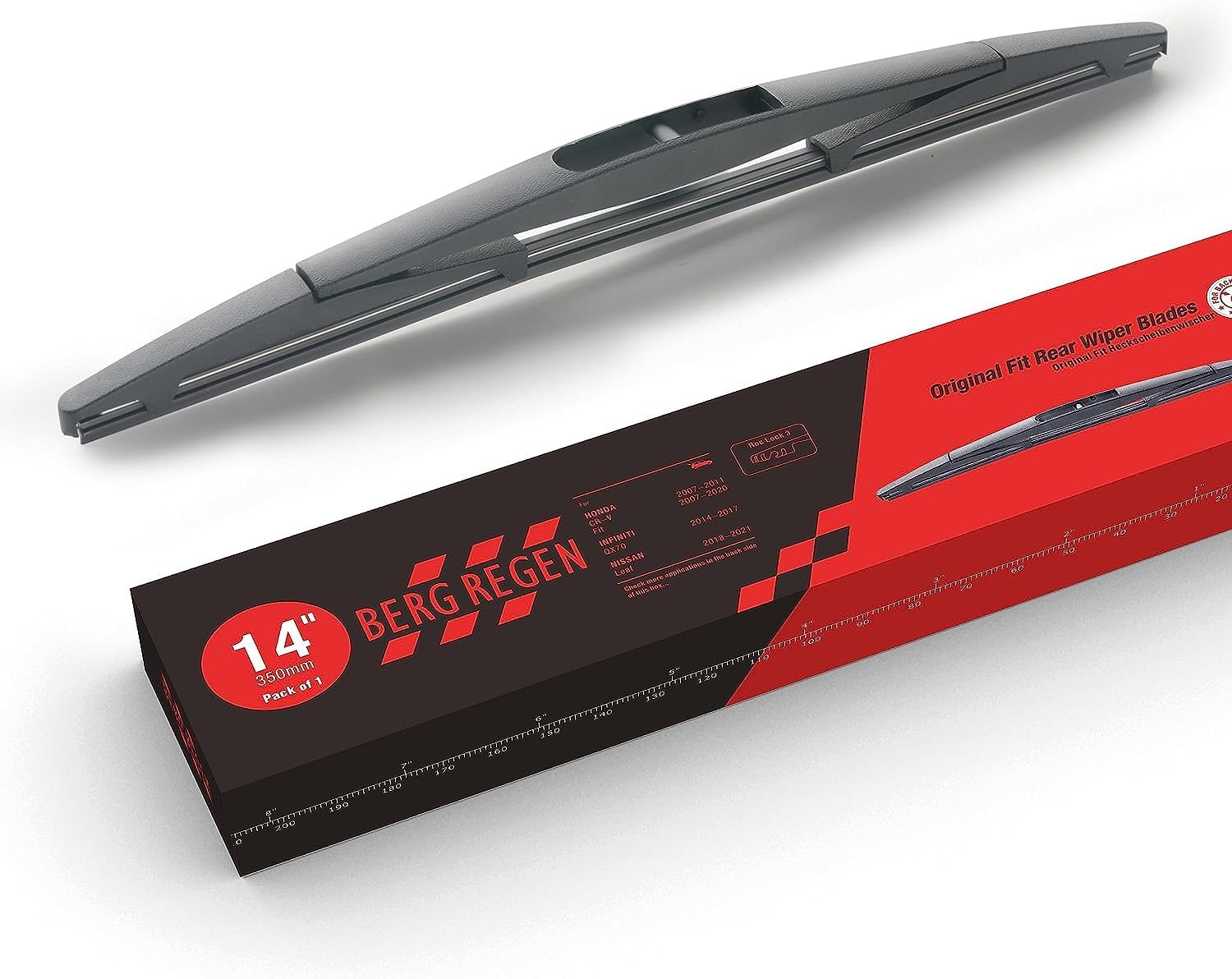 Rear Wiper Blade,14-B Replacement For Subaru Forester 2022-2006,Impreza 2011-2004, Outback 19-05, Legacy 09-05 Back Windshield W