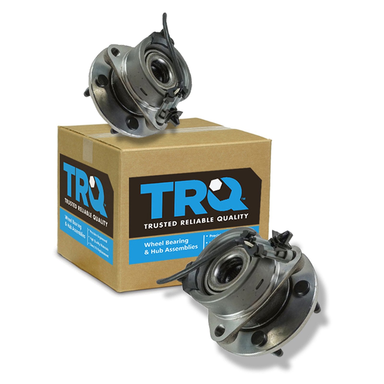 Trq Front Wheel Hub Bearings Assembly Set Compatible With 2005-2010 Chevrolet Cobalt 2006-2011 Hhr 2007-2009 Pontiac G5 2003-200