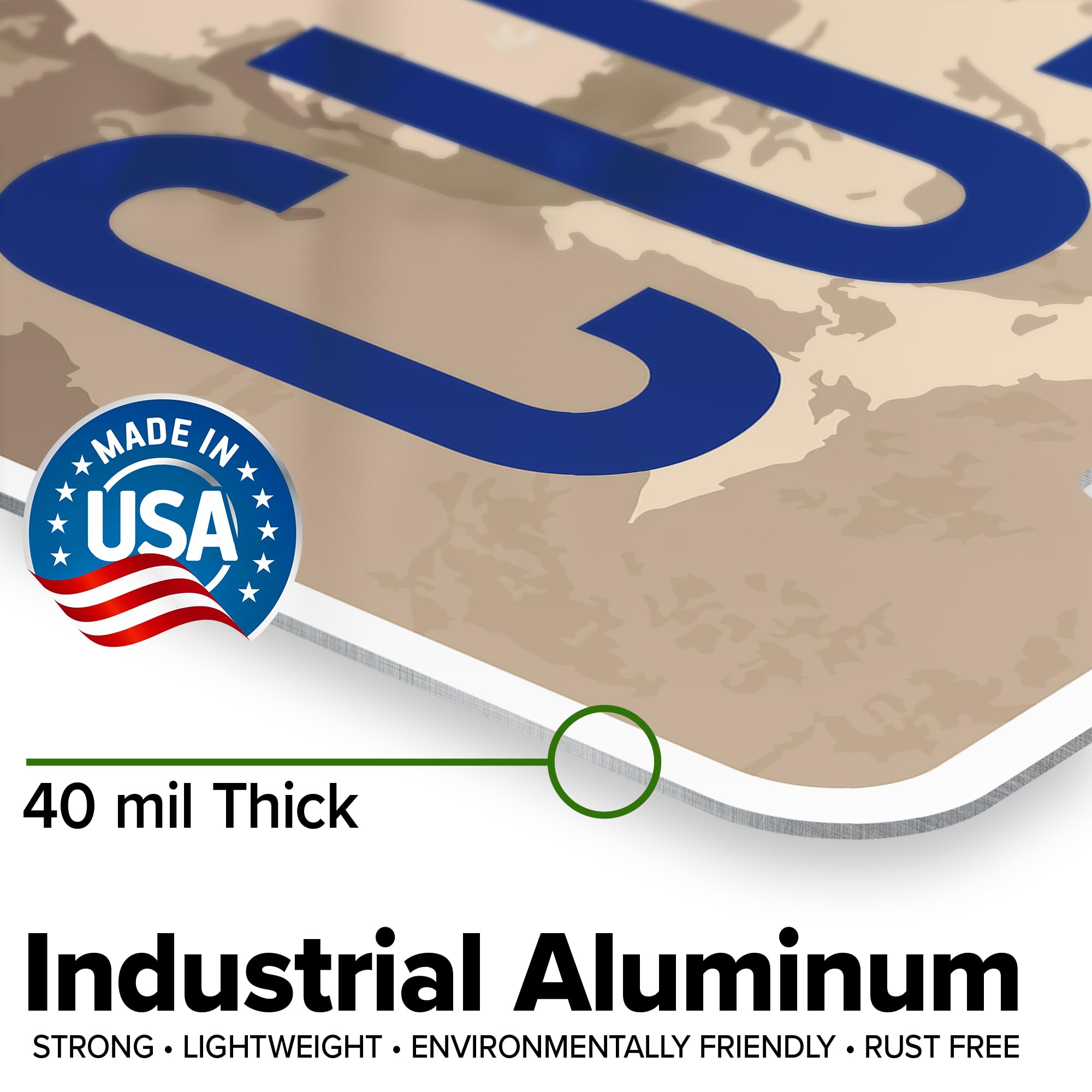 Custom South Dakota License Plate, Personalized License Plates For Car, 6X12 Inch, Rust-Free Fade Resistant Aluminum, Usa Made B