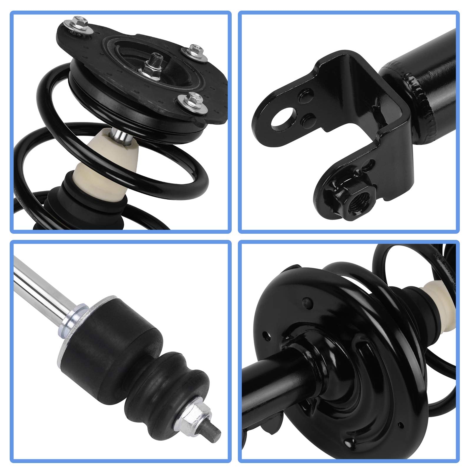 Yitamotor Front Struts Complete Strut Rear Shocks Suspension Compatible With 2007-2012 Altima 2.5L Exc.Hybrid 2013 Altima S 2.5L