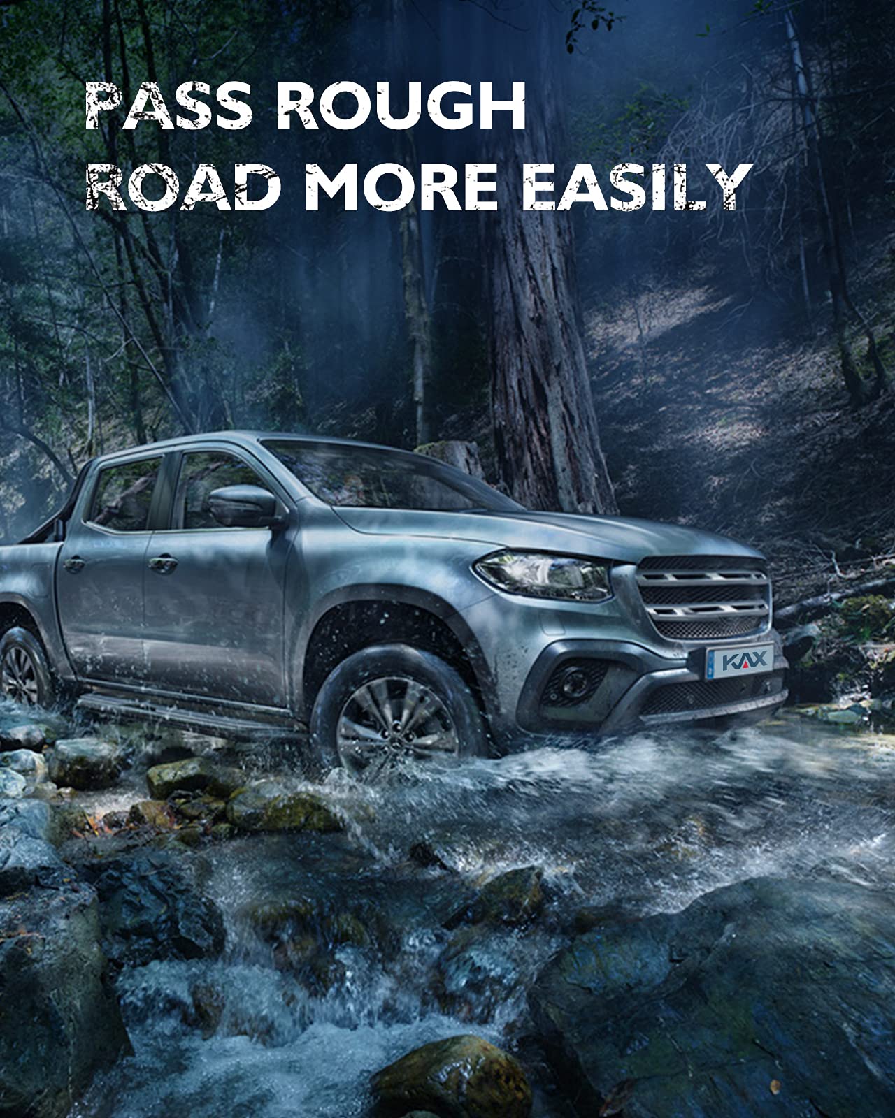 KAX 2'' Front Leveling Lift Kit Fit for Tacoma 1995-2004, 4Runner 1996-2002, Suspensions Strut Spacers Raise the Front 2 inch