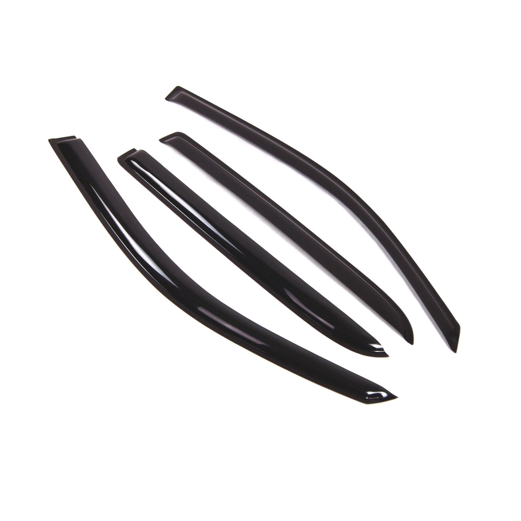 Tuningpros Outside Mount Window Vent Visors Rain Guards Compatible With Gmc Envoy Xuv 2004-2006 | Side Window Wind Deflectors Ra