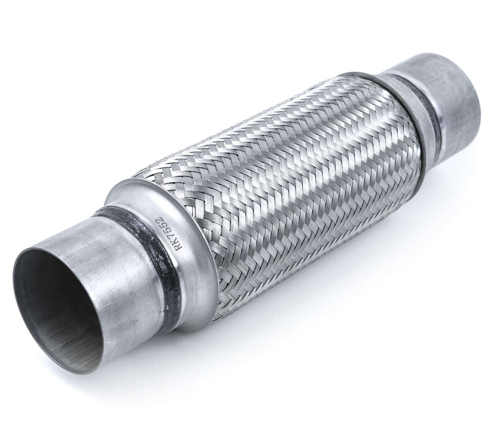 Rp Remarkable Power, Exhaust Flex Pipe 3'' X 10'' Heavy Duty Stainless Steel 14'' Ol Rk7552