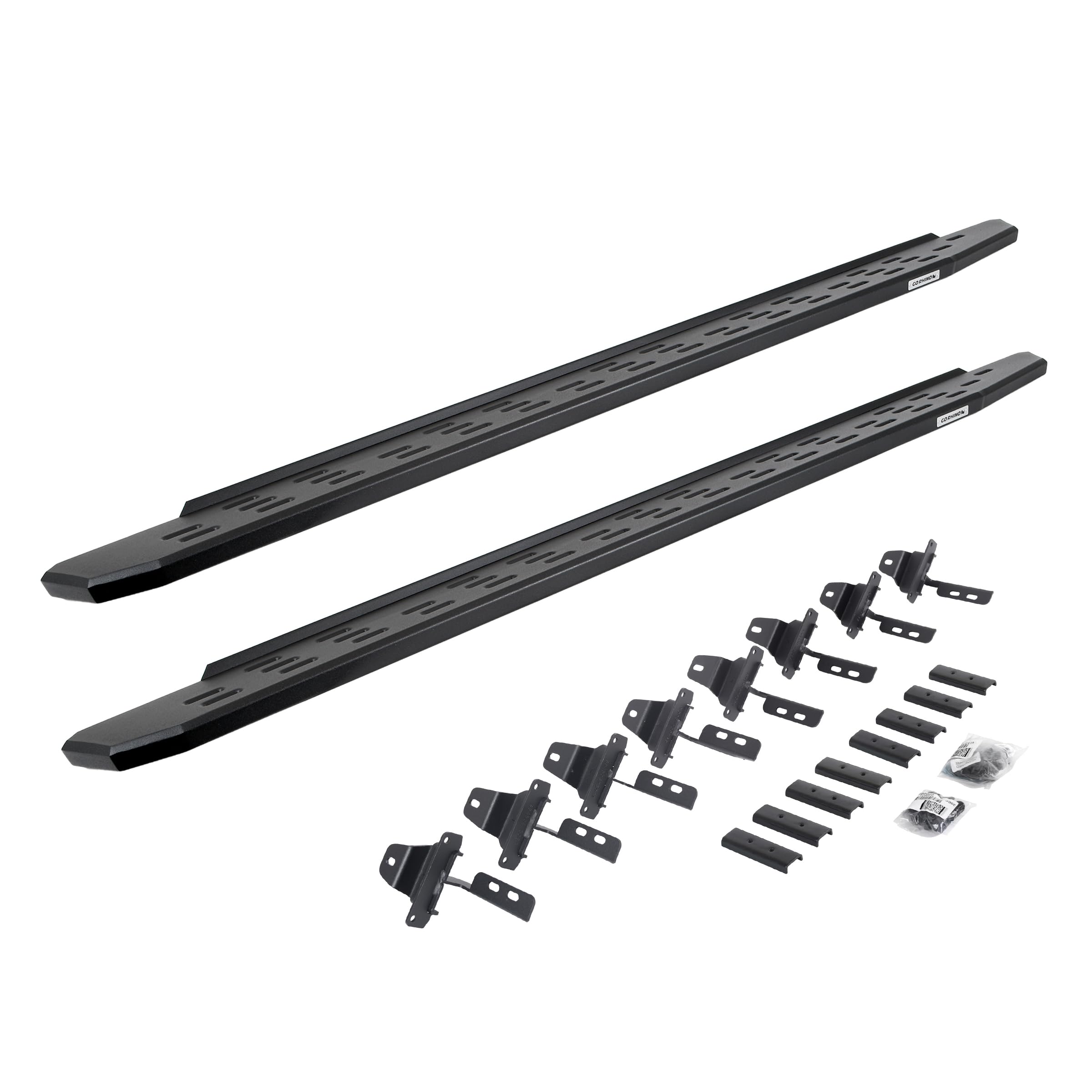 Go Rhino 69651687Pc Rb30 Running Boards With Mounting Bracket Kit For Jeep 20-23 Gladiator (Crew Cab Pickup)