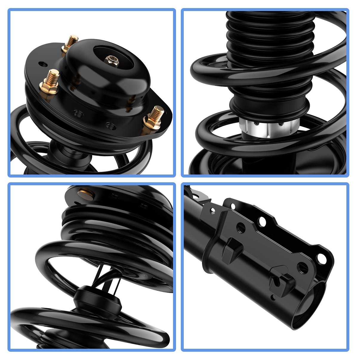 Yitamotor Front Complete Struts Rear Shocks Suspension Compatible With 2005-2010 Chevrolet Cobalt, 2006-2011 Chevrolet Hhr, 2007