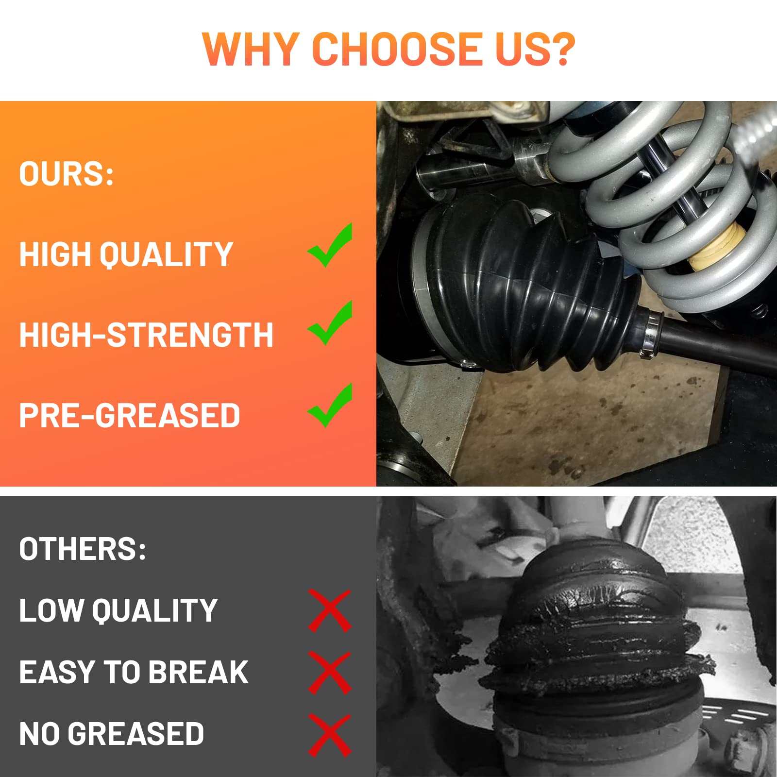 Front Left & Right CV Axle Shaft with Wheel Bearing for Yamaha Grizzly Bruin 350 400 Kodiak Wolverine 450 4x4 2003 2004 2005 200