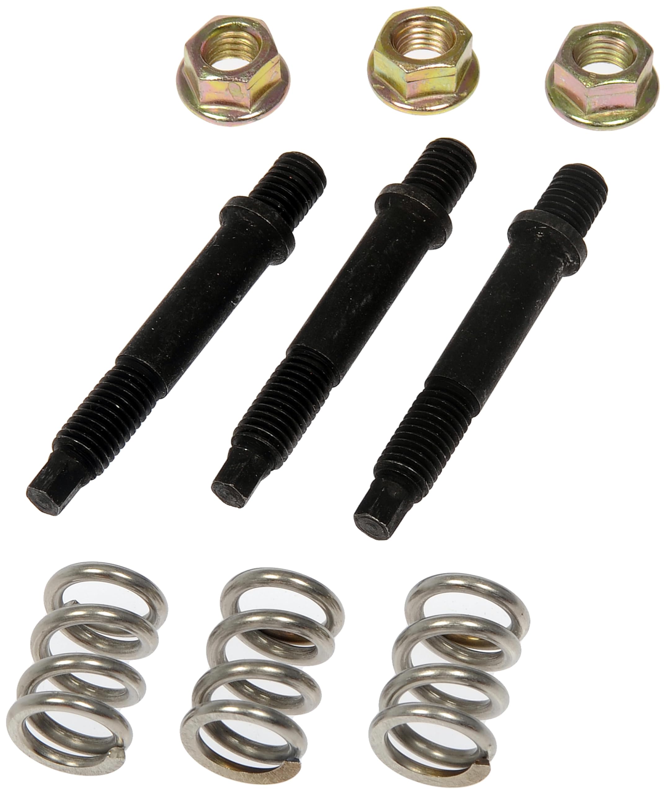 Dorman 675-216 Front Double Ended Stud - (3) Springs (3) Studs (3) Lock Nuts Compatible With Select Chevrolet/Gmc/Oldsmobile Mod