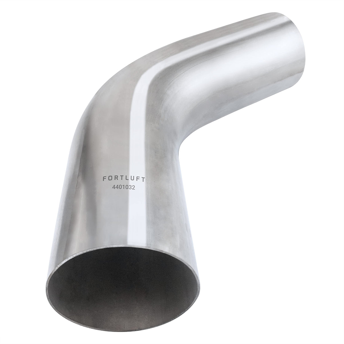Fortluft Universal Mandrel Exhaust Bend Pipe & Elbow Stainless Steel(Bend Pipe 60 Degree, 3.00''/76Mm)