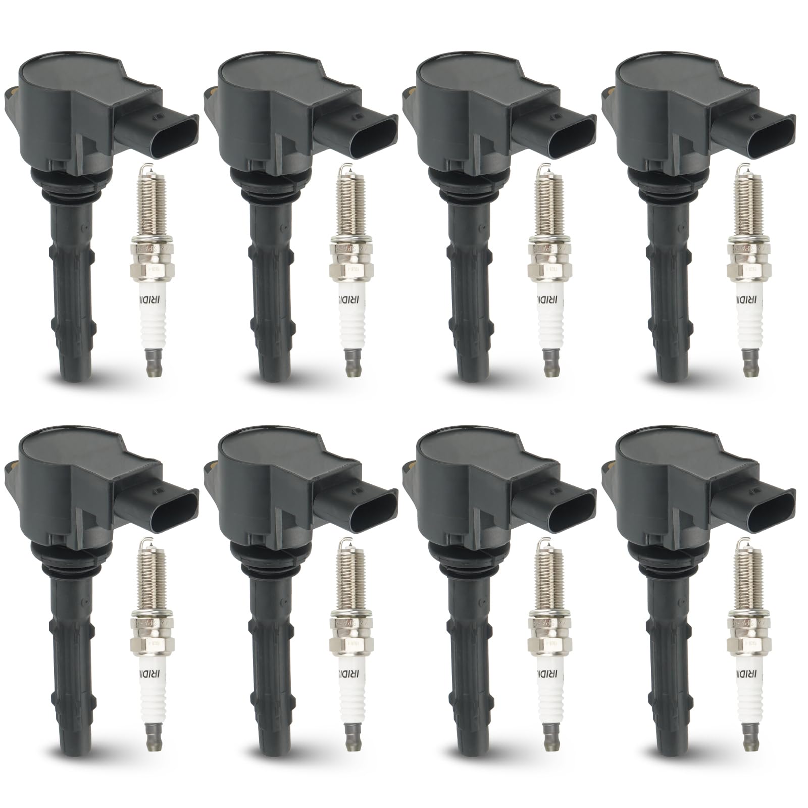 Hurotoms 6Pcs Ignition Coil Pack With 6Pcs Iridium Spark Plug Compatible With Dodge Sprinter 2500 3500 Mercedes-Benz C230 C280 C