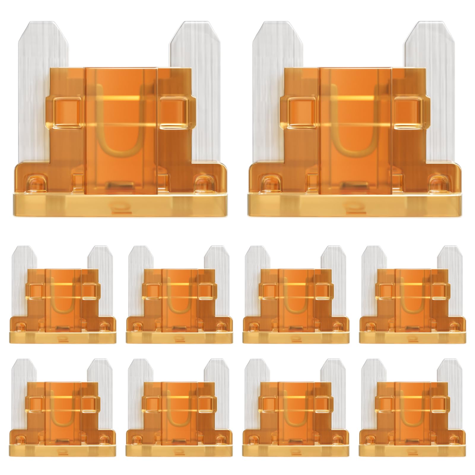 ALLECIN 5A Low Profile Mini Fuse 5 Amp Micro Car Fuses 5Amp Auto Blade Fusible Automotive Fusibles para Carro for RV Boat Automo