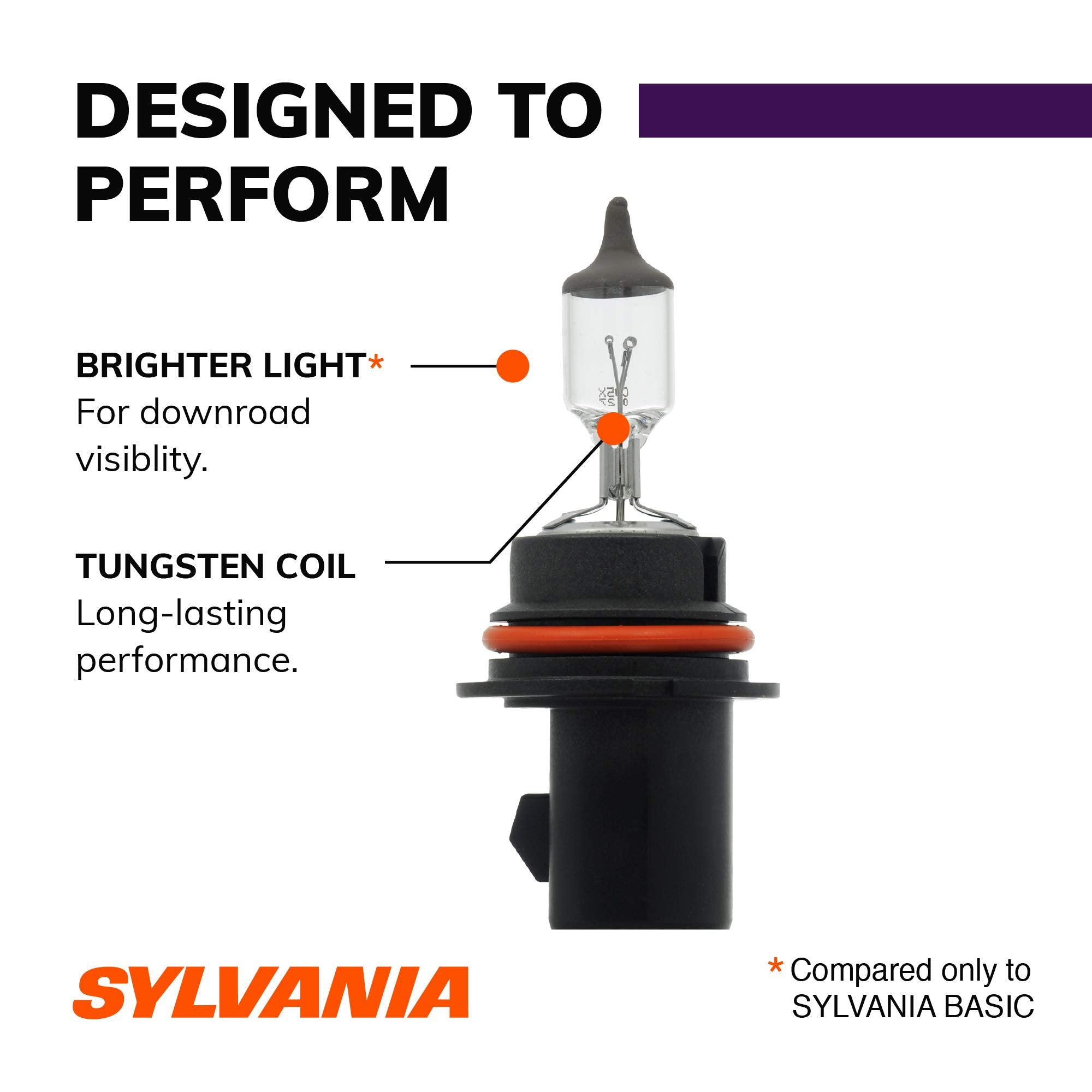 Sylvania SYLBP9004XV/TWIN XtraVision Halogen Headlight, 2 Count