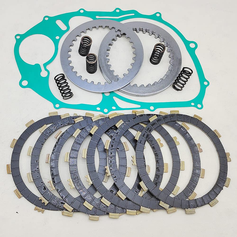 Biglknm Clutch Kit Friction Plates & Heavy Duty Springs Gasket For Yamaha V Star 650 Xvs 650 1998-2016 3B6-W001G-00-00