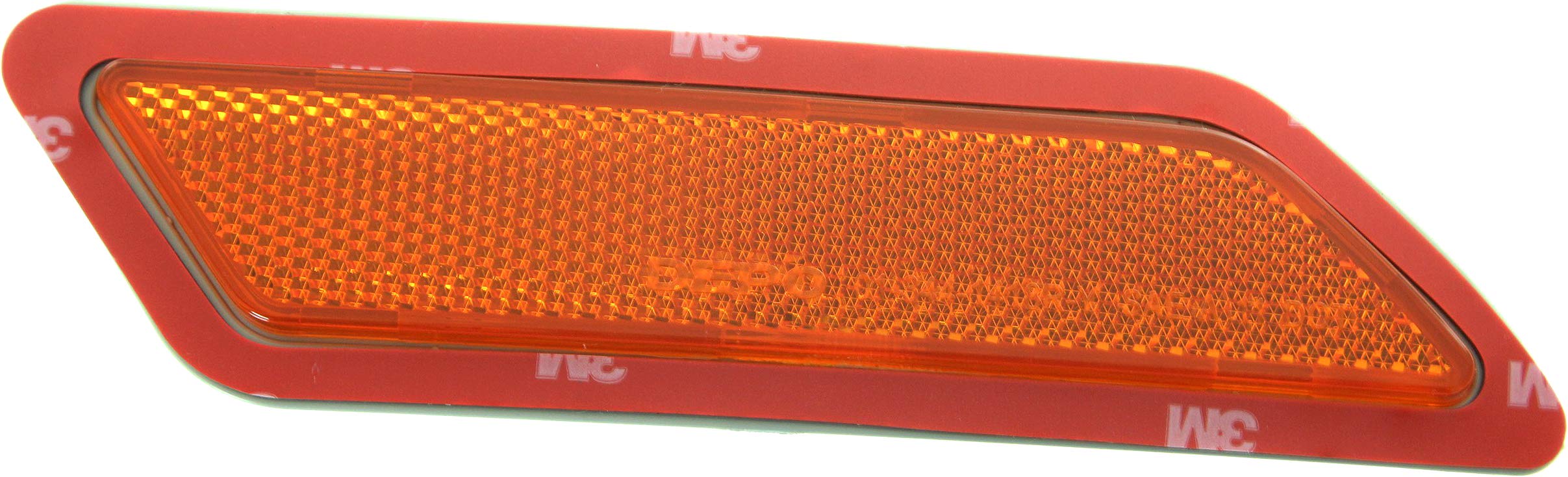 Evan Fischer Front Passenger Bumper Reflector Compatible With 2012-2015 BMW 320i, Fits 2012-2015 335i, Fits 2012-2015 328i, Seda