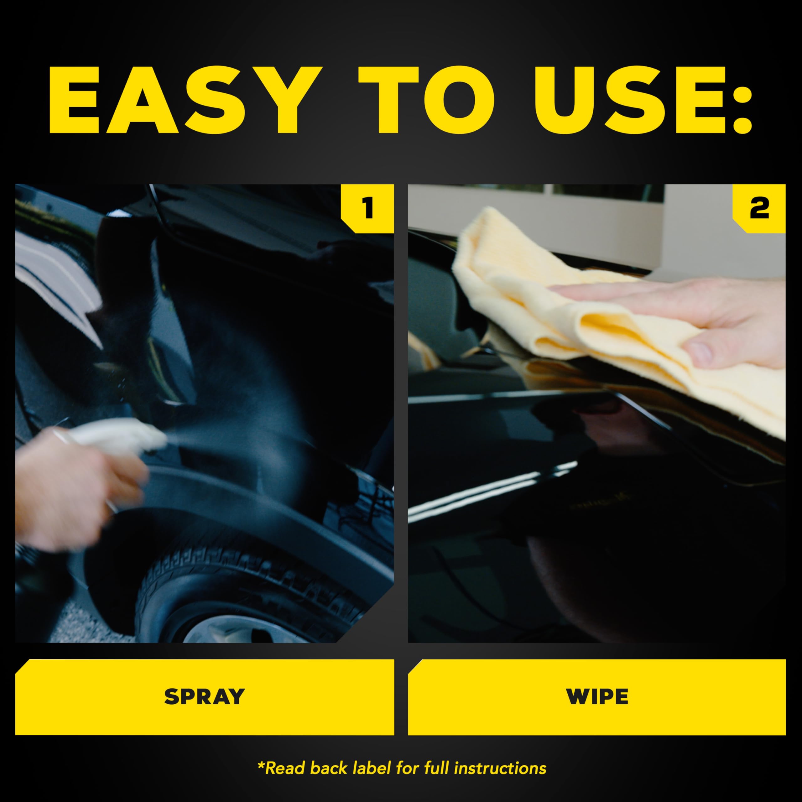 Meguiar's D15601 Synthetic X-Press Spray Wax - 1 Gallon Container (Packaging May Vary)