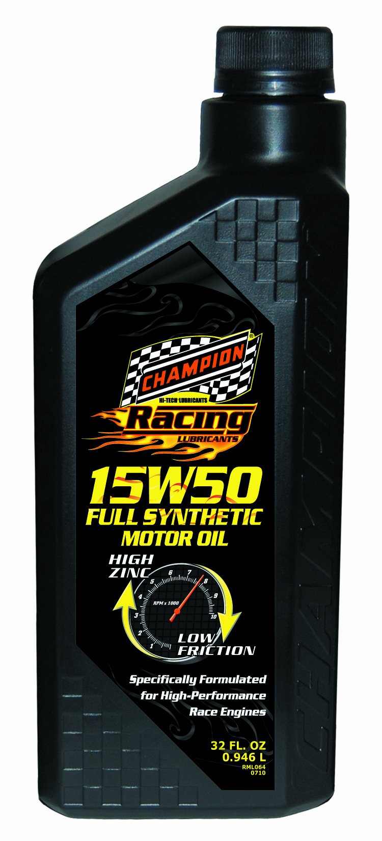 Champion Brands 4309H-Each 'Racing' 15W-50 Full-Synthetic Automotive Motor Oil