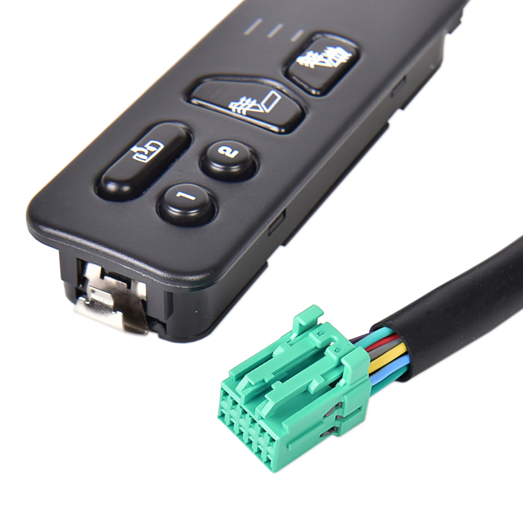 Seat Heater Switch Driver Side Compatible with 2003-2007 Chevy Silverado 1500 2500 3500 GMC Sierra 1500 2500 3500 Replaces 15116