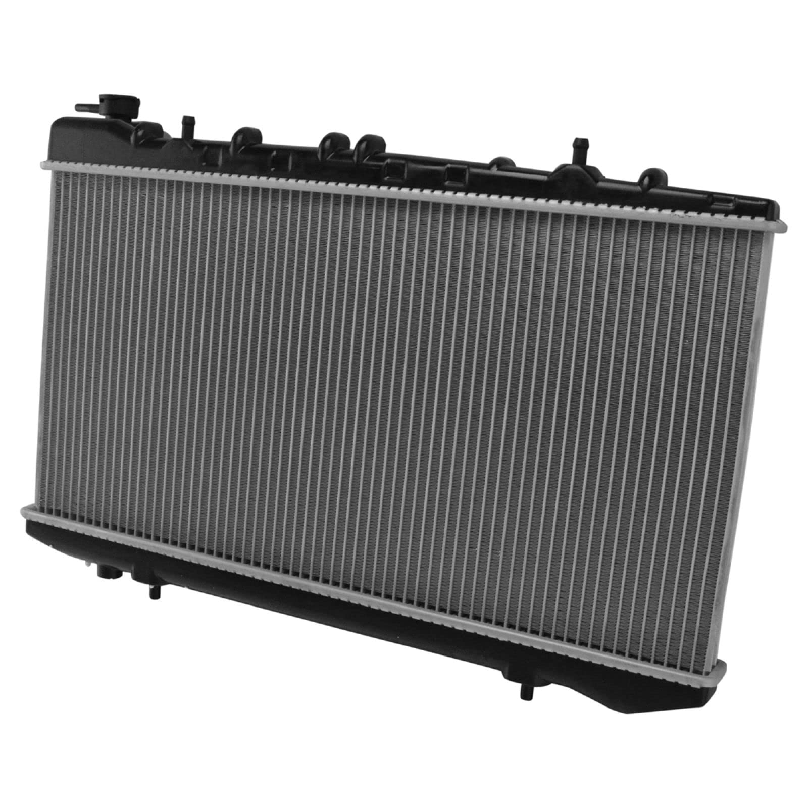 Trq Radiator Assembly Aluminum Core Compatible With 95-98 Nissan 200Sx 91-93 Nx 91-00 Sentra Cu1152 Ni3010137
