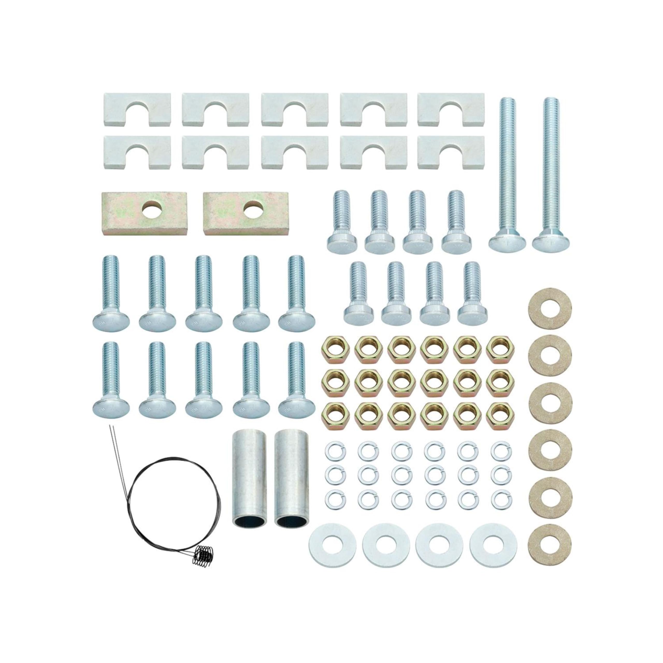 Reese Replacement Part, Fifth Wheel Rail Hardware Kit (Except Mounting Brackets) for Reinstallation of #30035, #58058