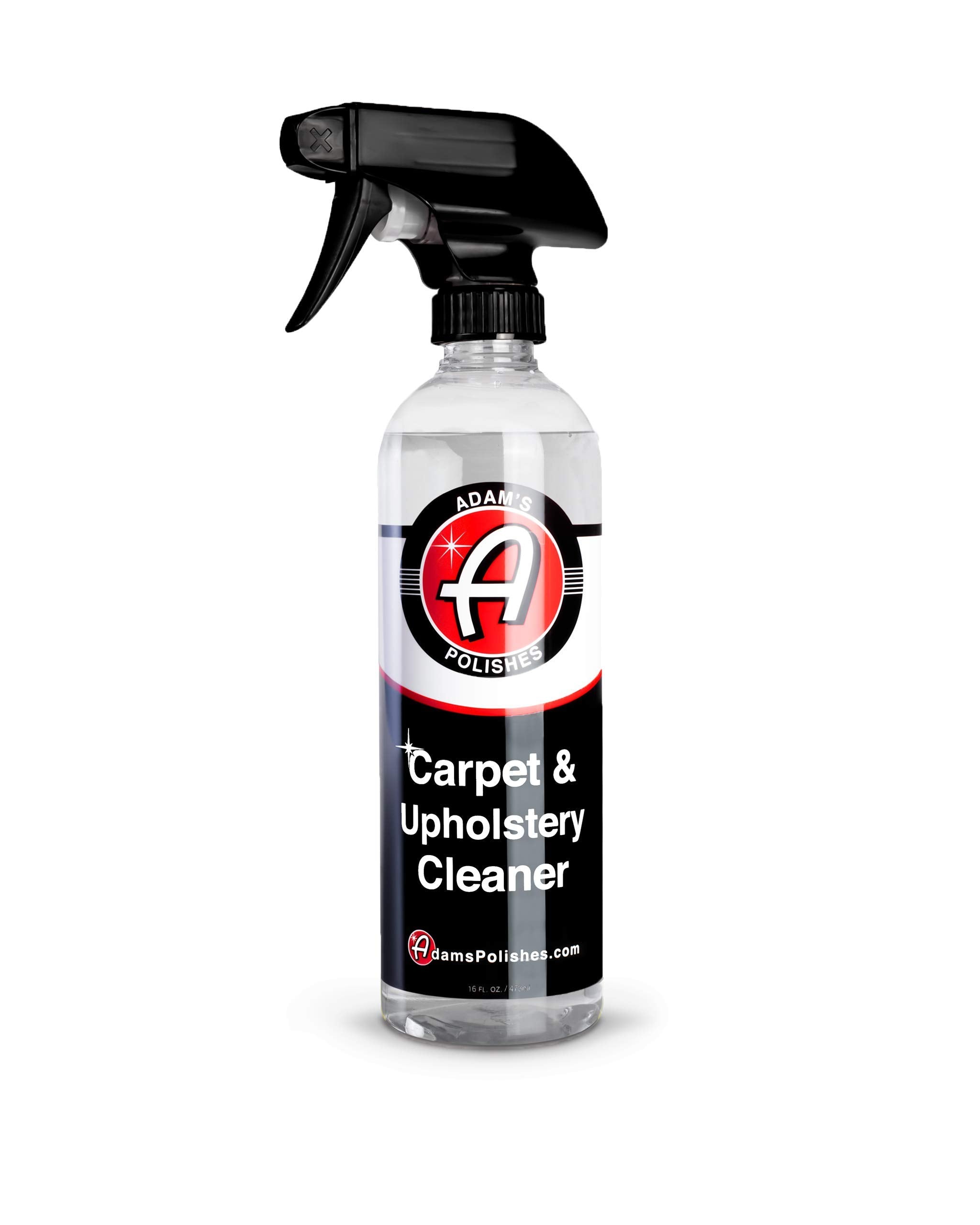 Adam'S Polishes Carpet & Upholstery Cleaner (16Oz) - Powerful Car Carpet Cleaner For Auto Detailing, Cloth & Fabric Interior Cle