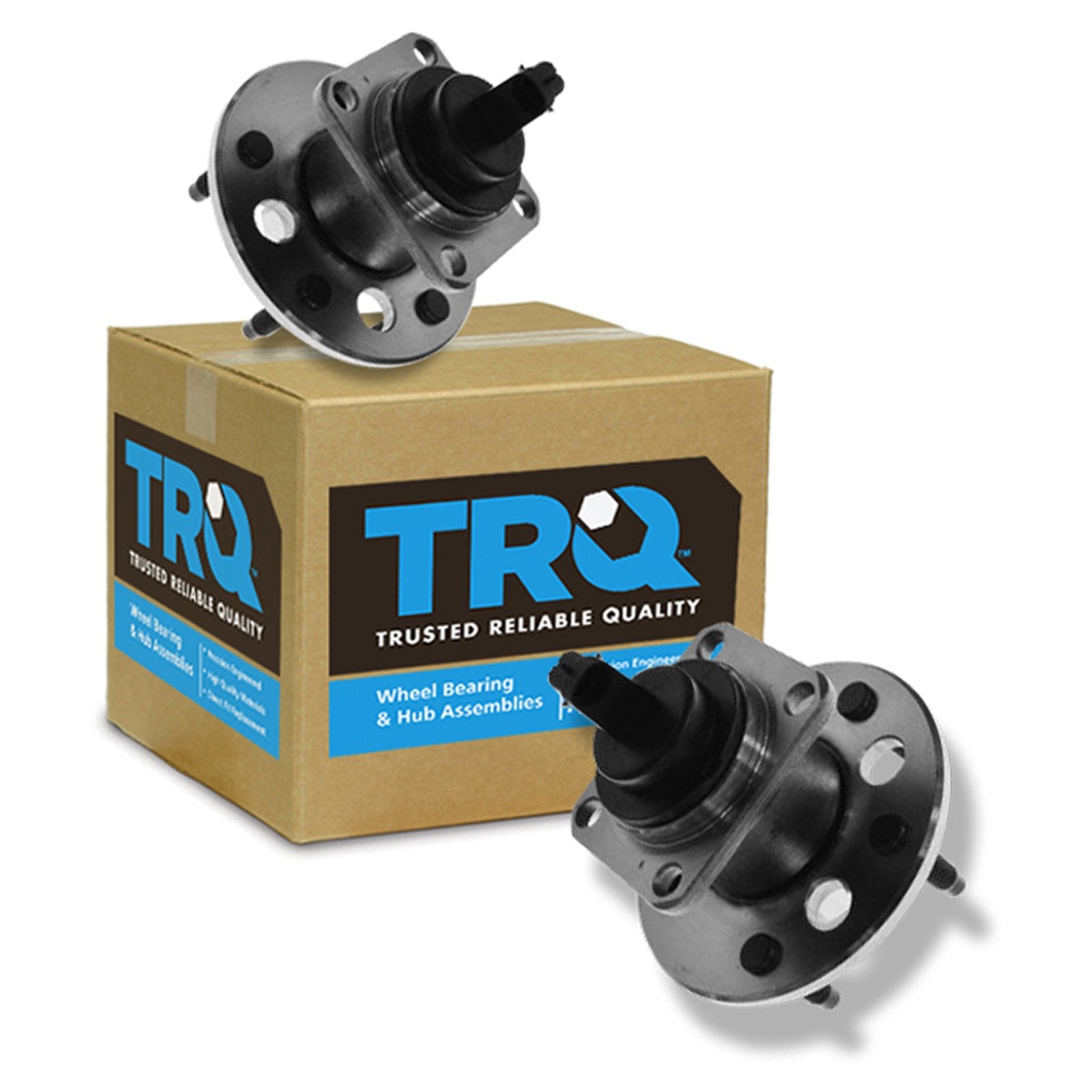 Trq Rear Wheel Hub Bearings Assembly Set Compatible With 1993 Cadillac Allante 1994-1999 Deville 1993-2002 Eldorado 1993-1997 Se