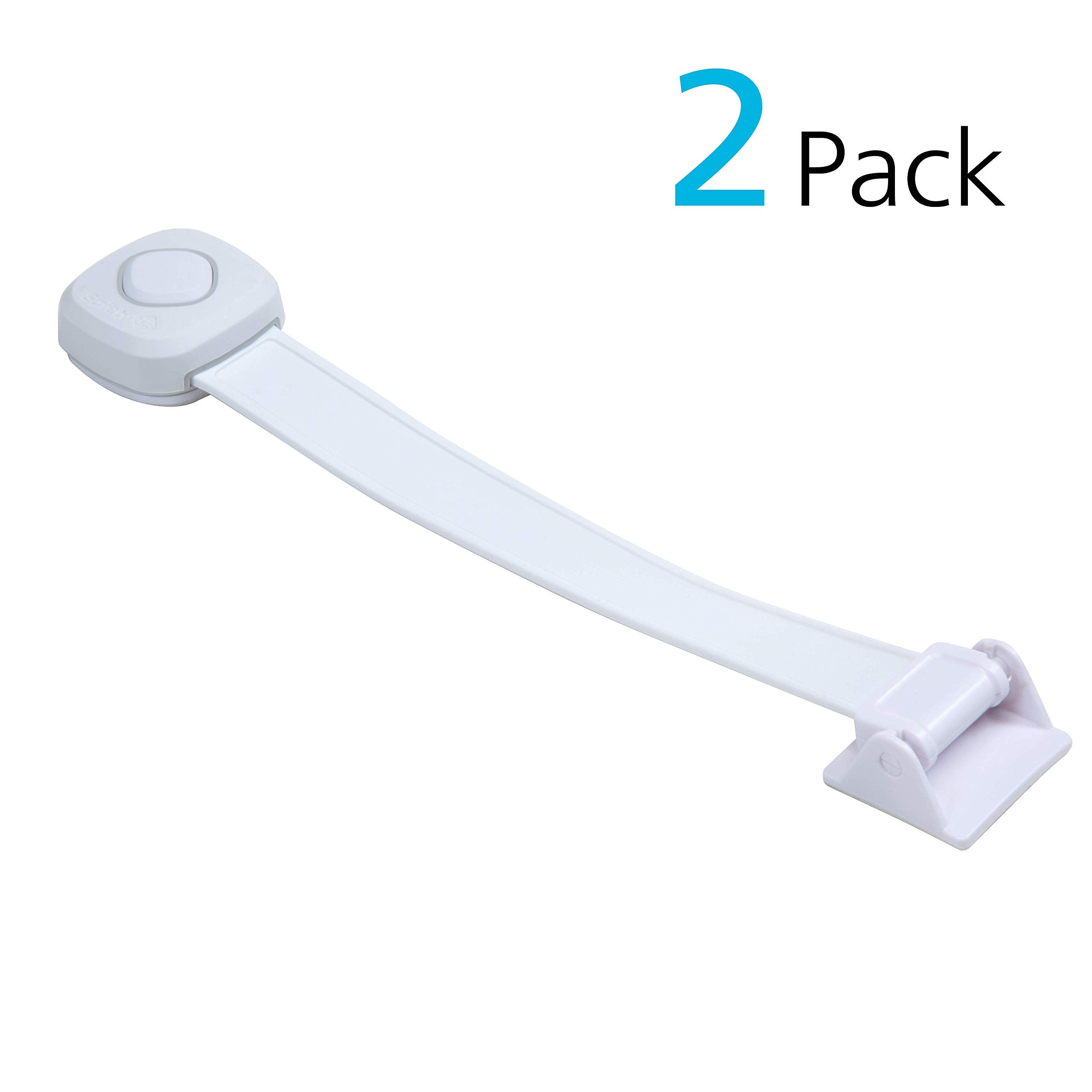 Safety 1St Outsmart Toilet Lock, Two Pack, White