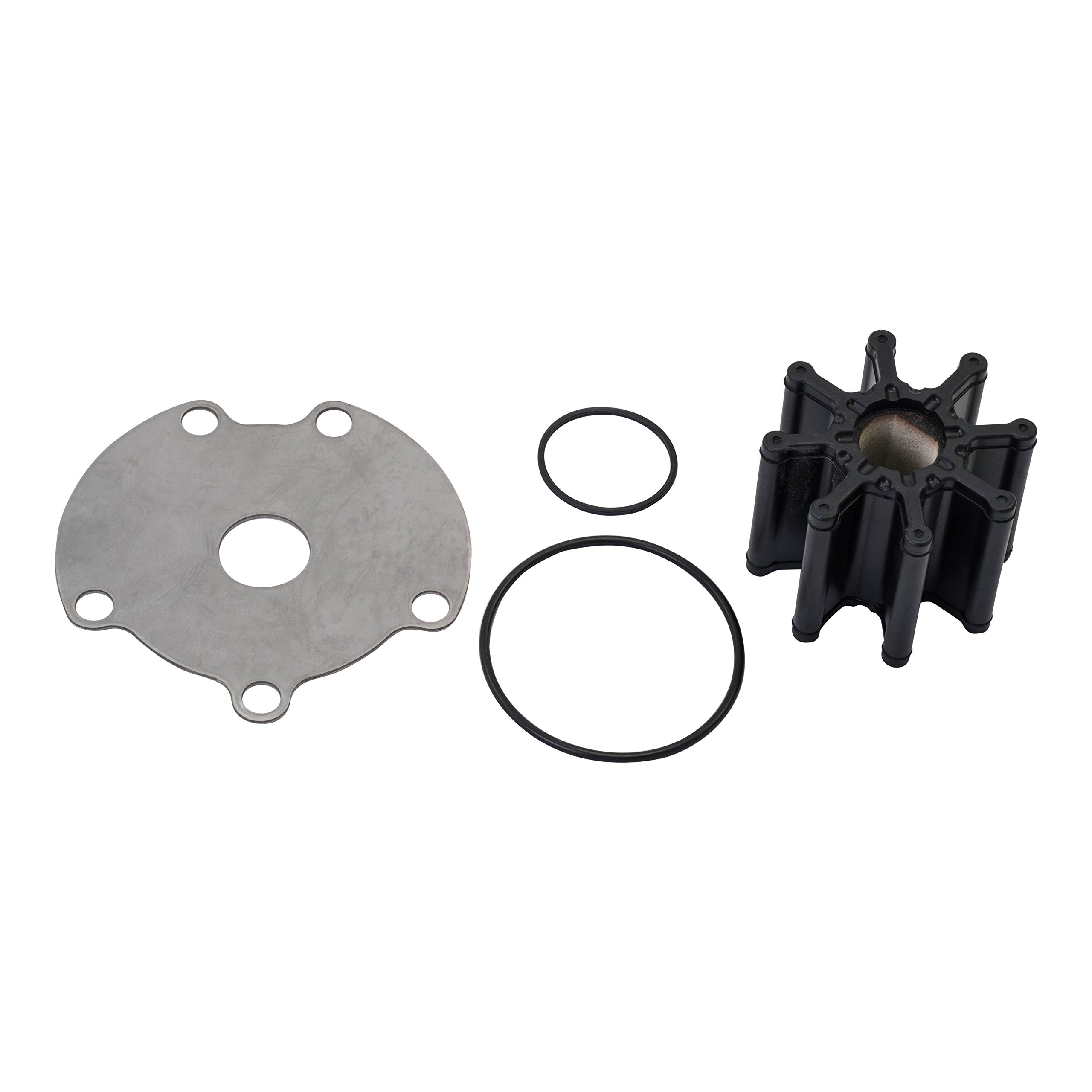 Quicksilver 59362T6 Sea Water Pump Impeller Replacement Kit For Mercruiser Engines With One-Piece Pump Body