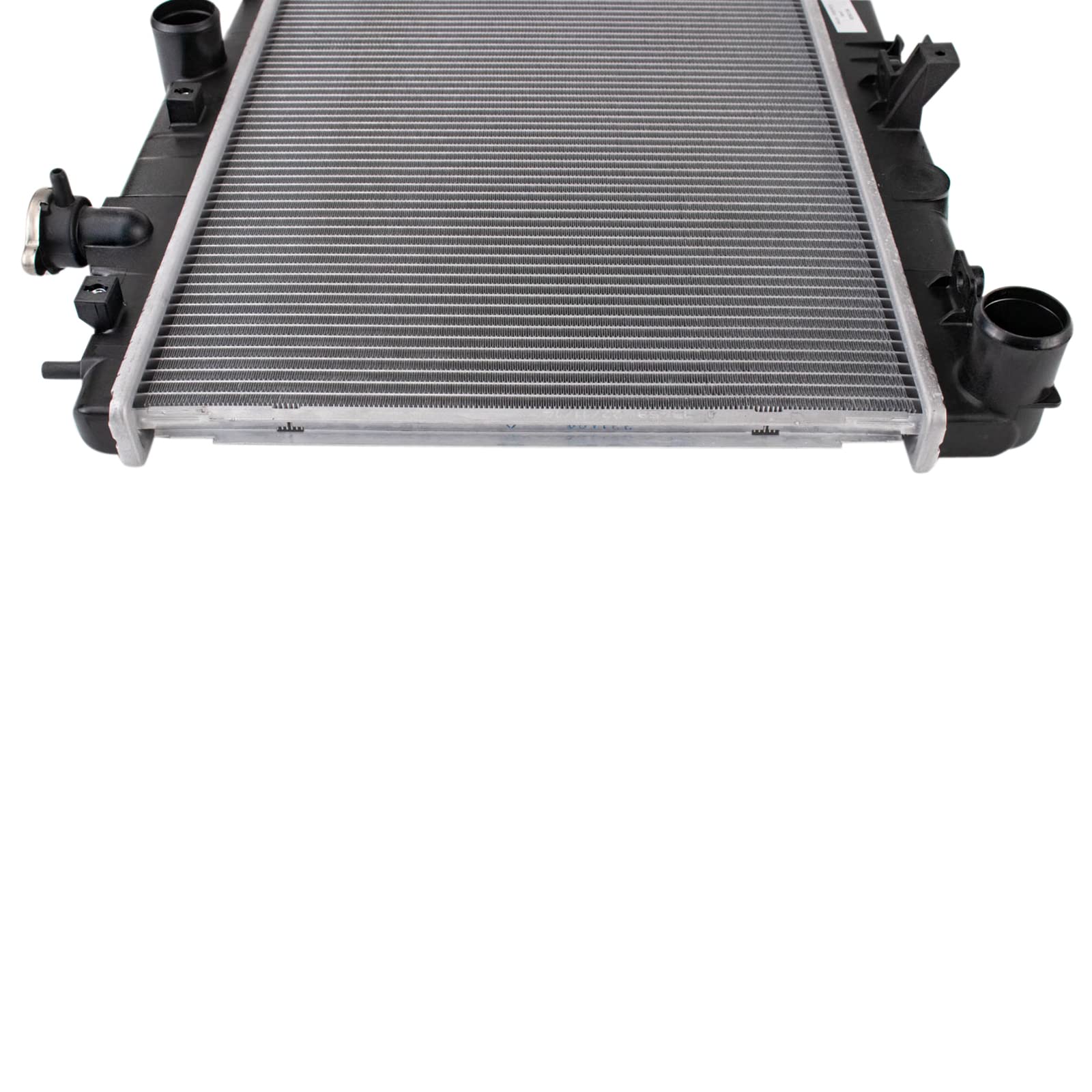 Trq Radiator Assembly Aluminum Core Compatible With 15-20 Subaru Wrx Sti Cu13458