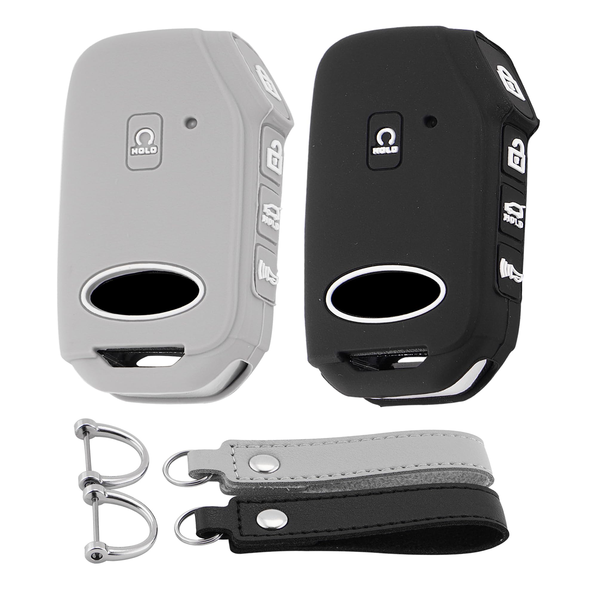 Koaudb For Kia Key Fob Cover 5 Buttons Rubber Full Covers Protection Keys Shells Keychains Fit For Kia Cerato Ceed Forte Niro Se