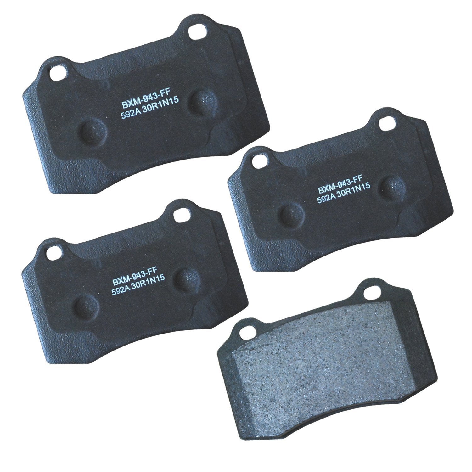 Bendix Premium Sbm592A Semi-Metallic Rear Brake Pads For Select Models Cadillac Cts,Sts,Chevrolet Camaro,Ss,Chrysler 300,Dodge C