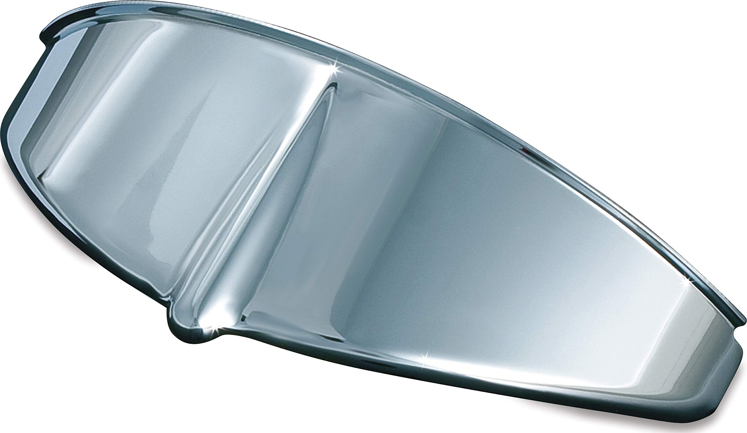 Kuryakyn 2182 Motorcycle Lighting Accent Accessory: Headlight Visor For 7'' Headlights, Chrome