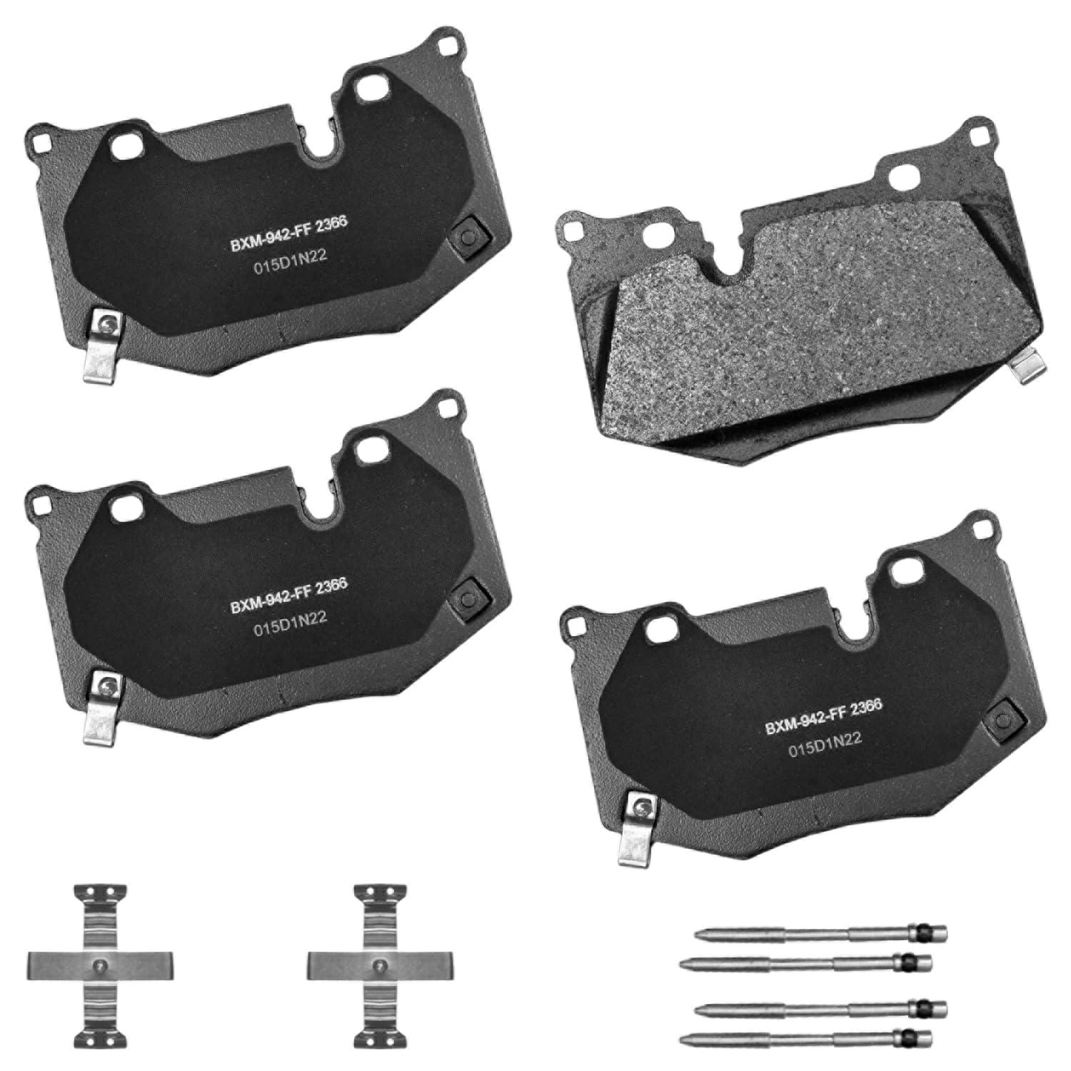 Bendix Premium Sbm2366 Semi-Metallic Rear Brake Pads For Chevrolet Corvette 2023-2021