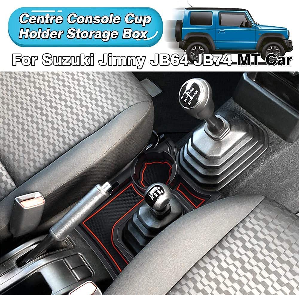 Autorder Center Console Cup Holder Storage Tray Accessories For Suzuki Jimny 2019-2025 Jb64W Jb74W Mt Models