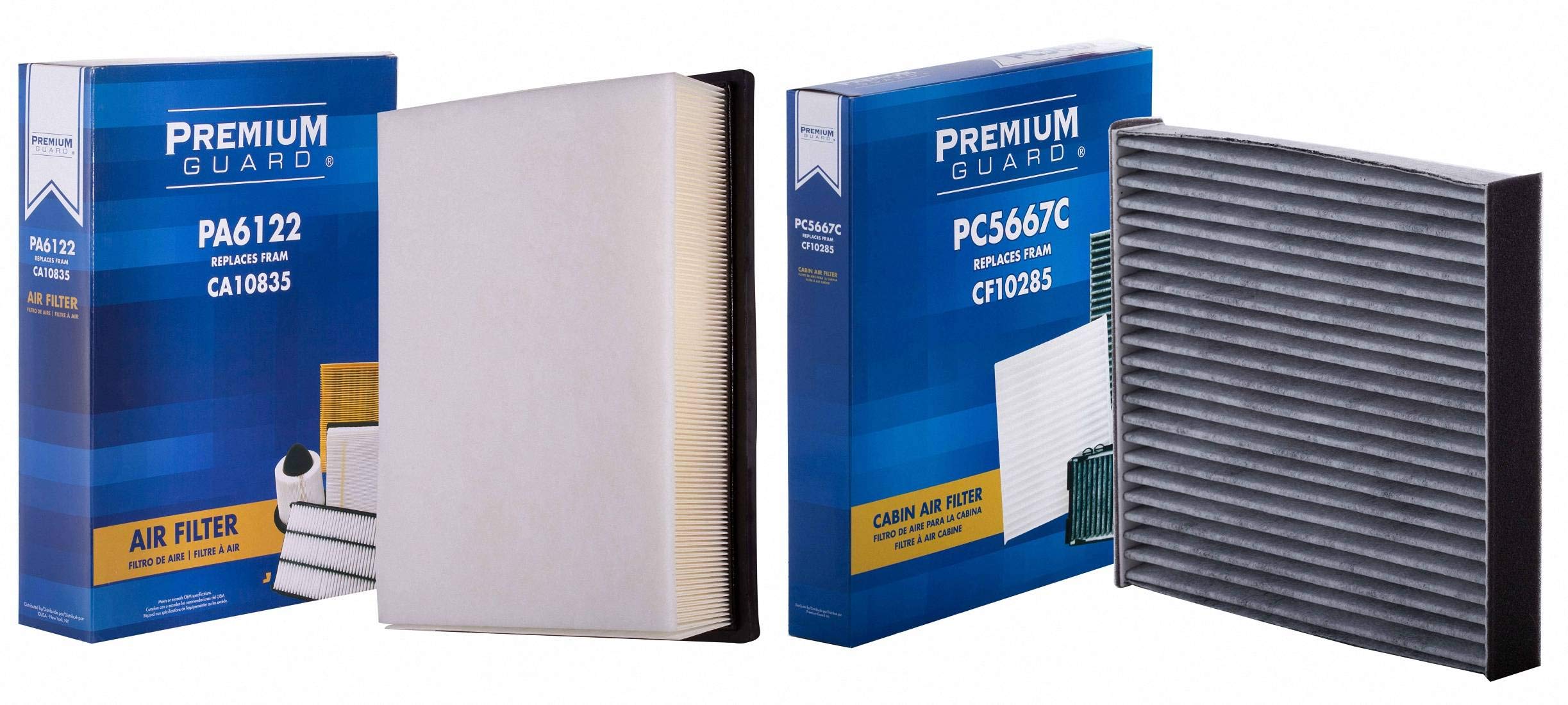 Pg Kit Engine Air And Cabin Filter Ac61225667 | Fits 2019-10 Toyota 4Runner, 2019-10 Lexus Gx460