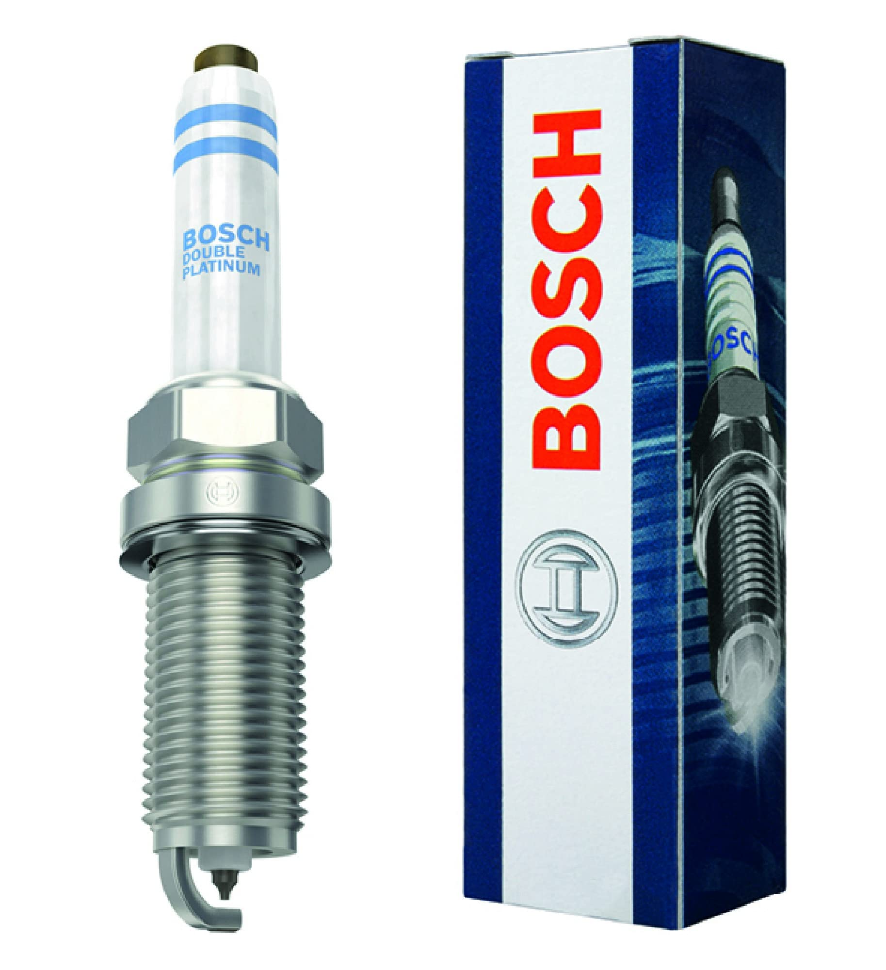 BOSCH 7432 OE Fine Wire Double Platinum Spark Plug - Single