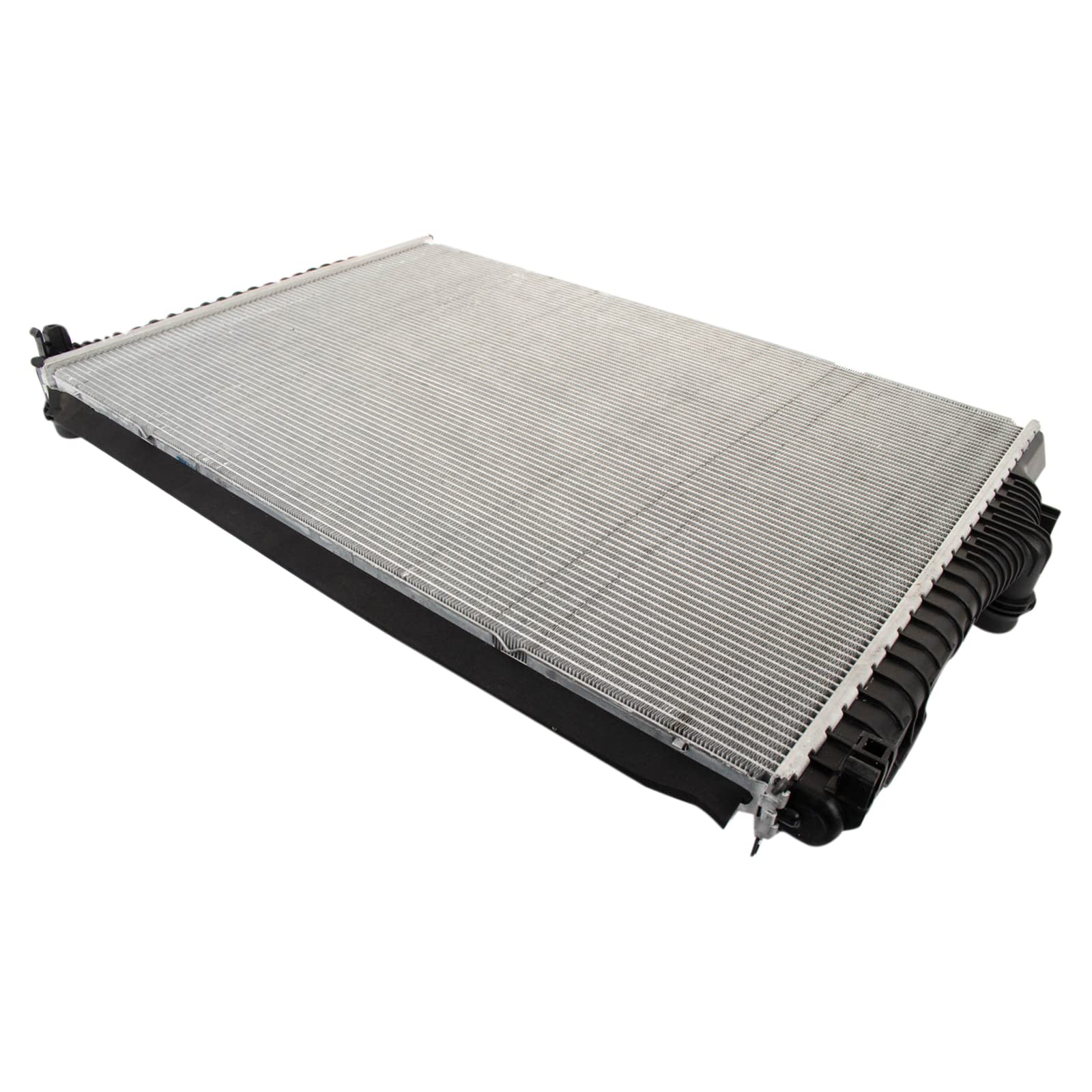 Trq Radiator Assembly Aluminum Core Compatible With 16-18 Volkswagen Golf 17-19 Golf Alltrack 15-19 Golf Sportwagen 16-22 Gti 18