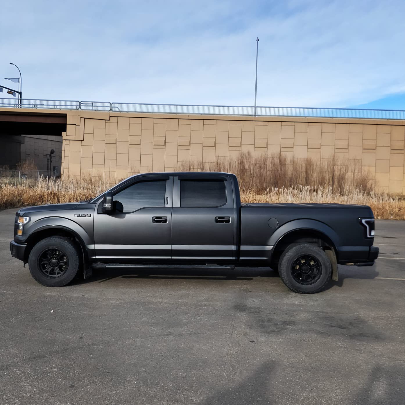 Vvivid+ Matte Metallic Black Premium Vinyl Wrap (3Ft X 5Ft)